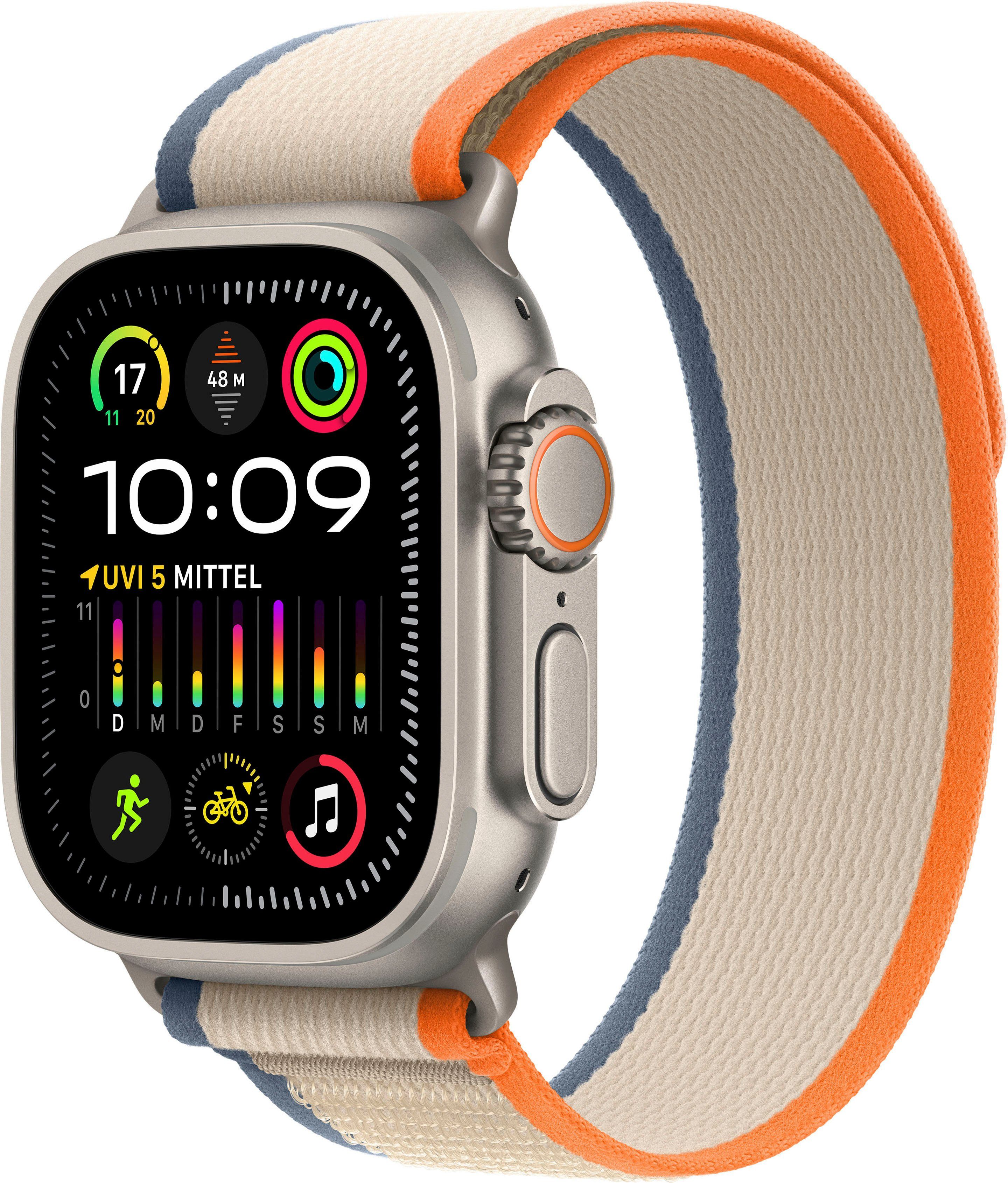 NU 20% KORTING: Apple Smartwatch Watch Ultra 2 GPS 49 mm + Cellular Titanium M-L Trail Loop