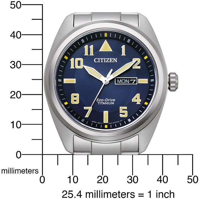 Citizen Solarhorloge BM8560-88LE Horloge, herenhorloge, titanium, datum, leren band