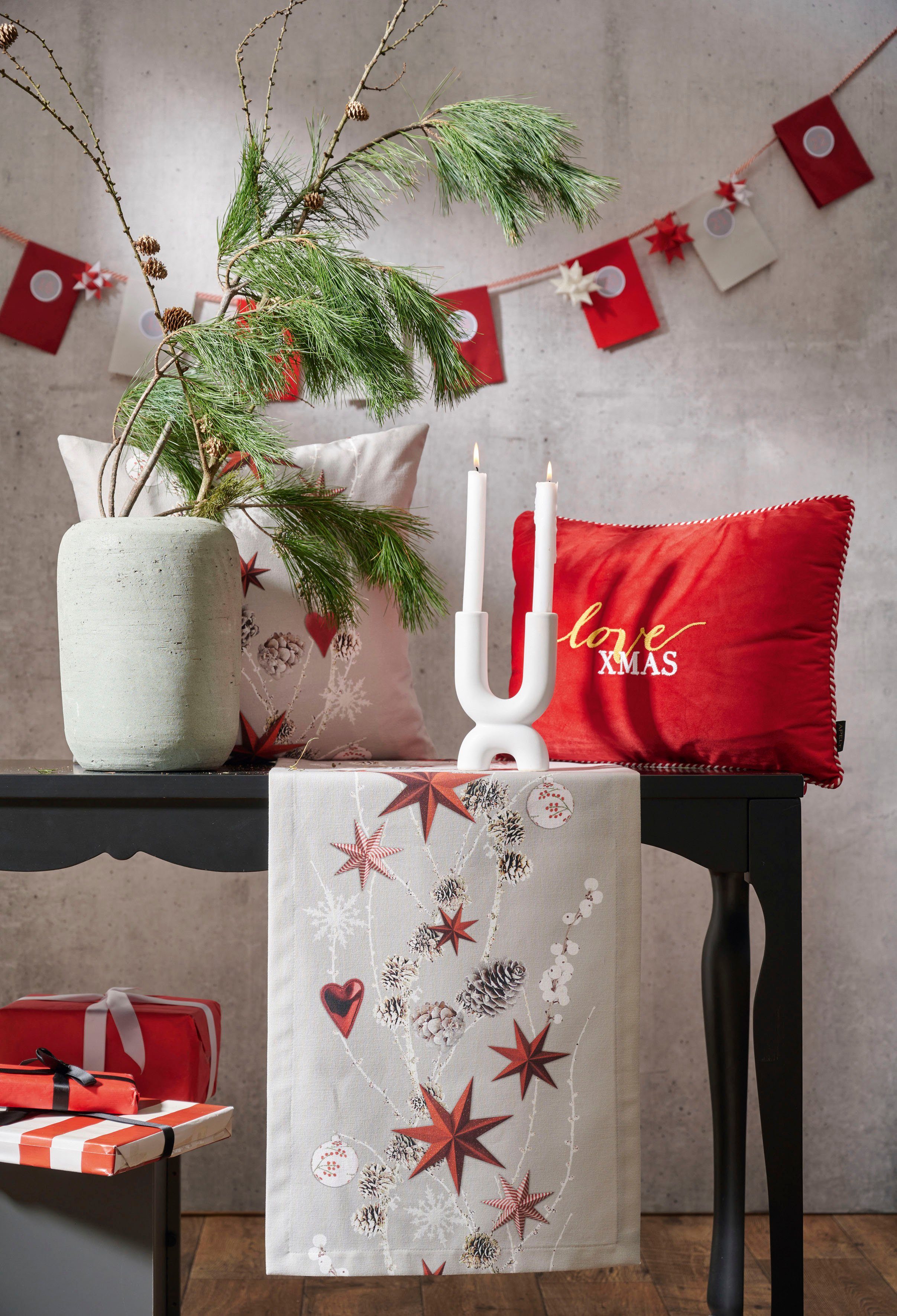 APELT Tafelloper 6204 WINTERWERELD, kerstdecoratie, kerst (1 stuk)