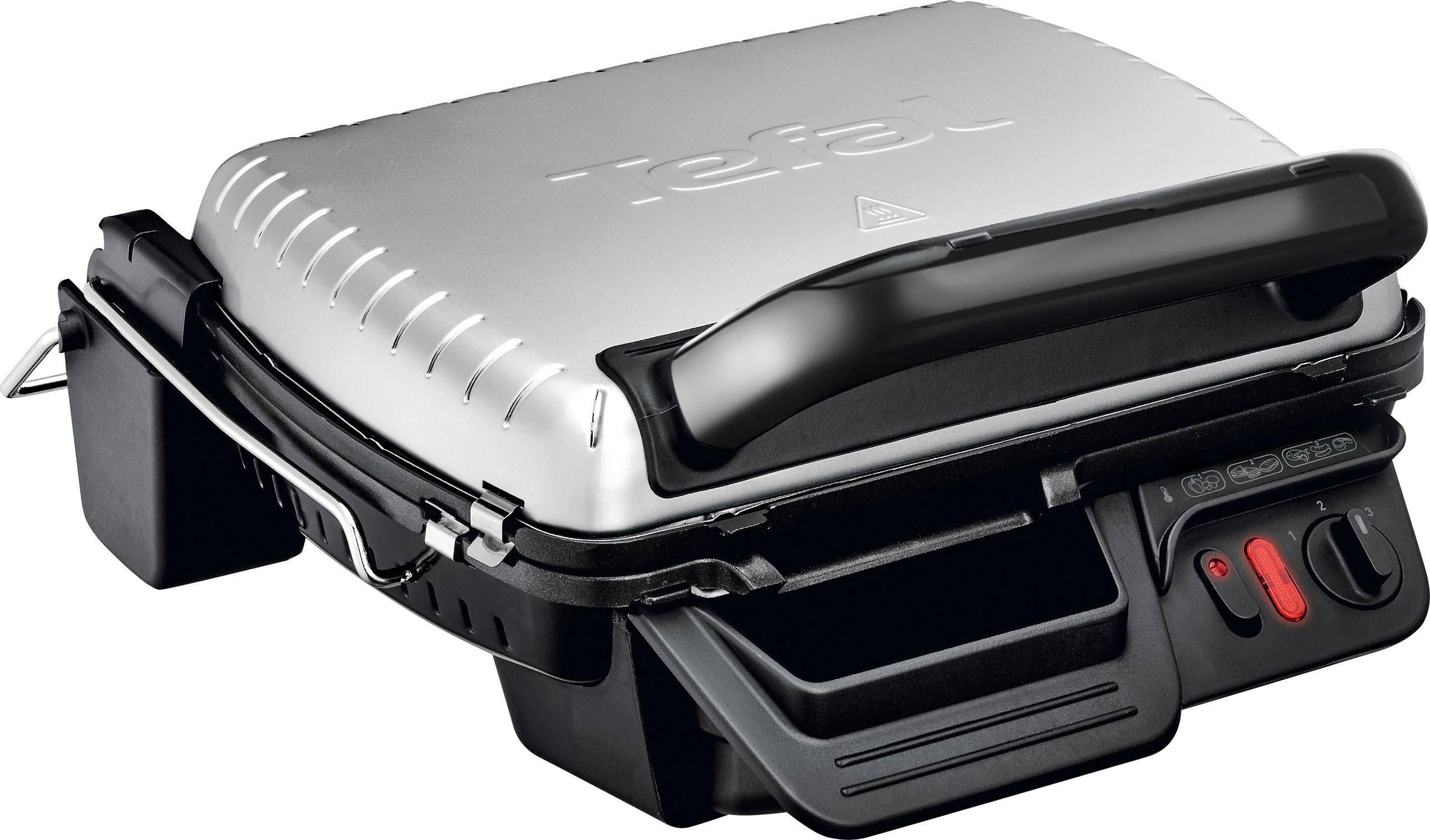 Tefal Contactgrill GC3060 3-in-1 Met overbakfunctie, opklapbaar als tafelgrill/BBQ