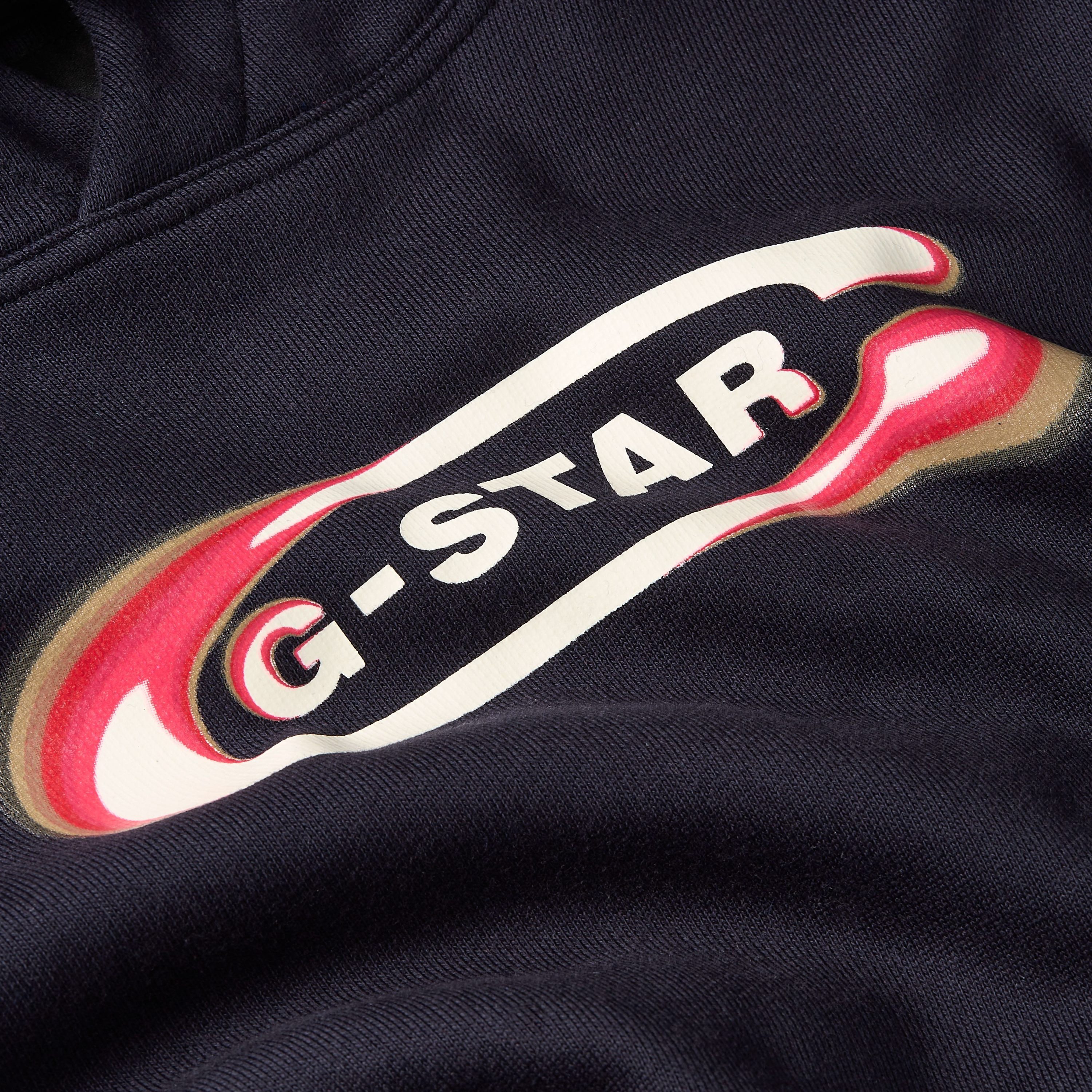 G-Star RAW Hoodie Old Skool Logo Loose