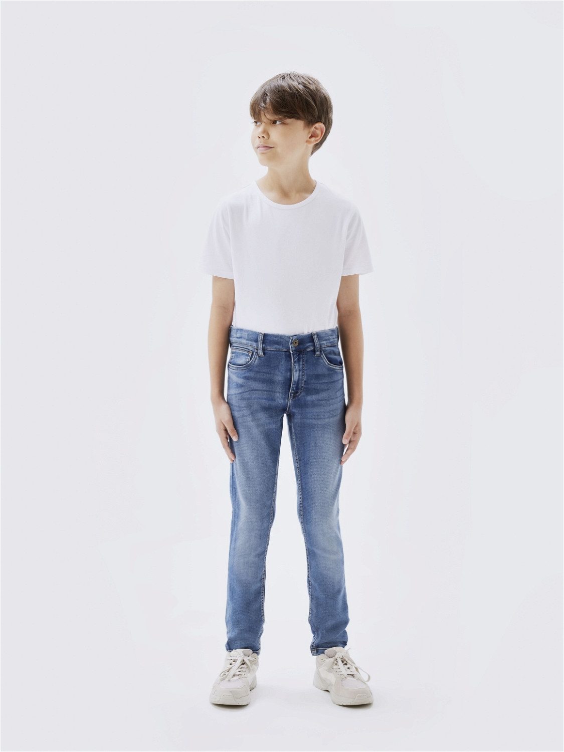 Name It Slim fit jeans NKMTHEO XSLIM SWE JEANS 3113-TH NOOS