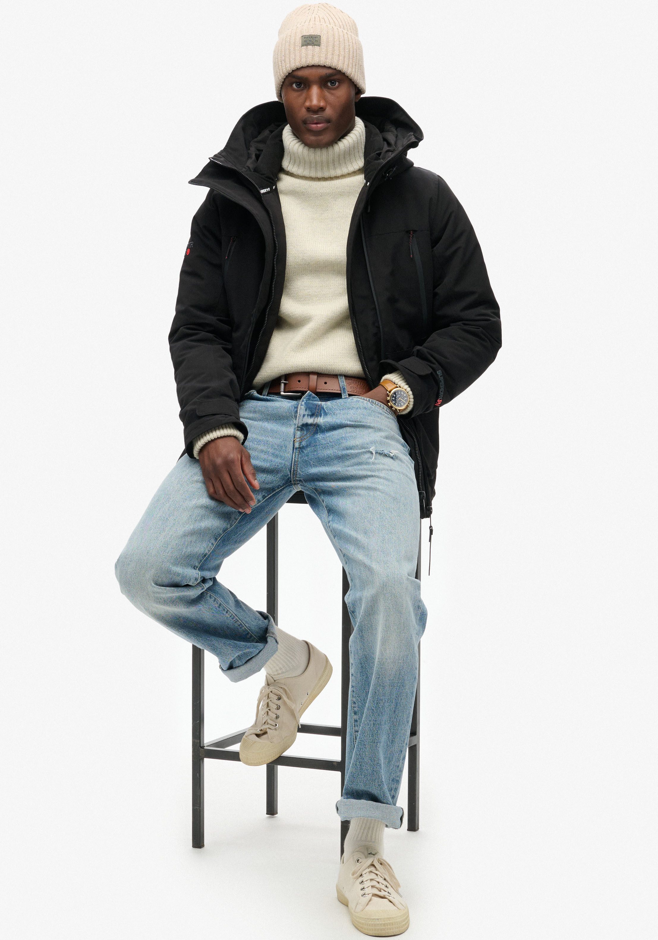 Superdry Outdoorjack HOOD ULTIMATE EMB WINDBREAKER