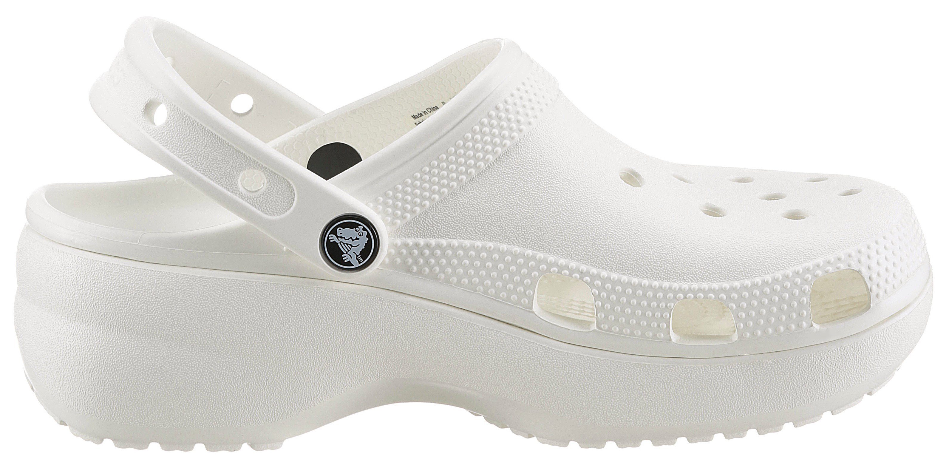 Crocs Clogs Classic Platform Clog W , plateau, zomerschoen, pantoffel, trendy plateauzool