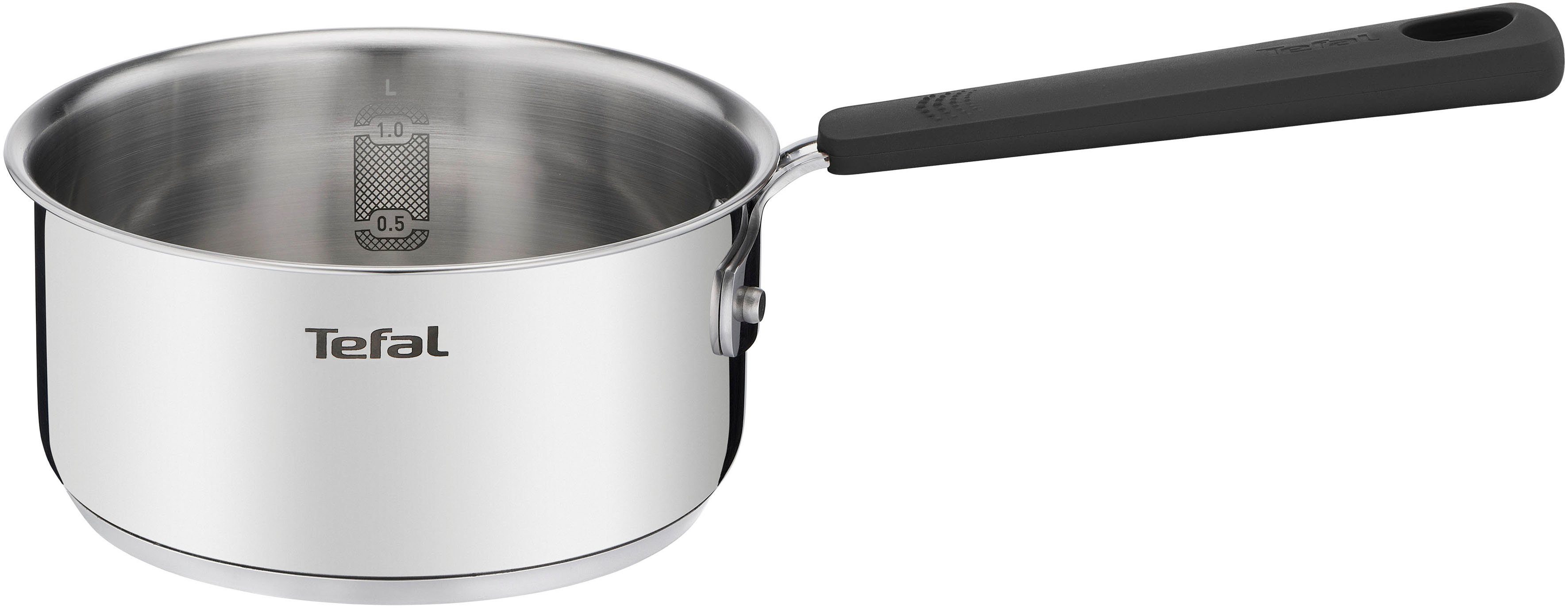 Tefal Pannenset G7376S Opti'Space Thermo-Fusion-bodem, voor alle kookplaten inclusief inductie (set, 6-delig)