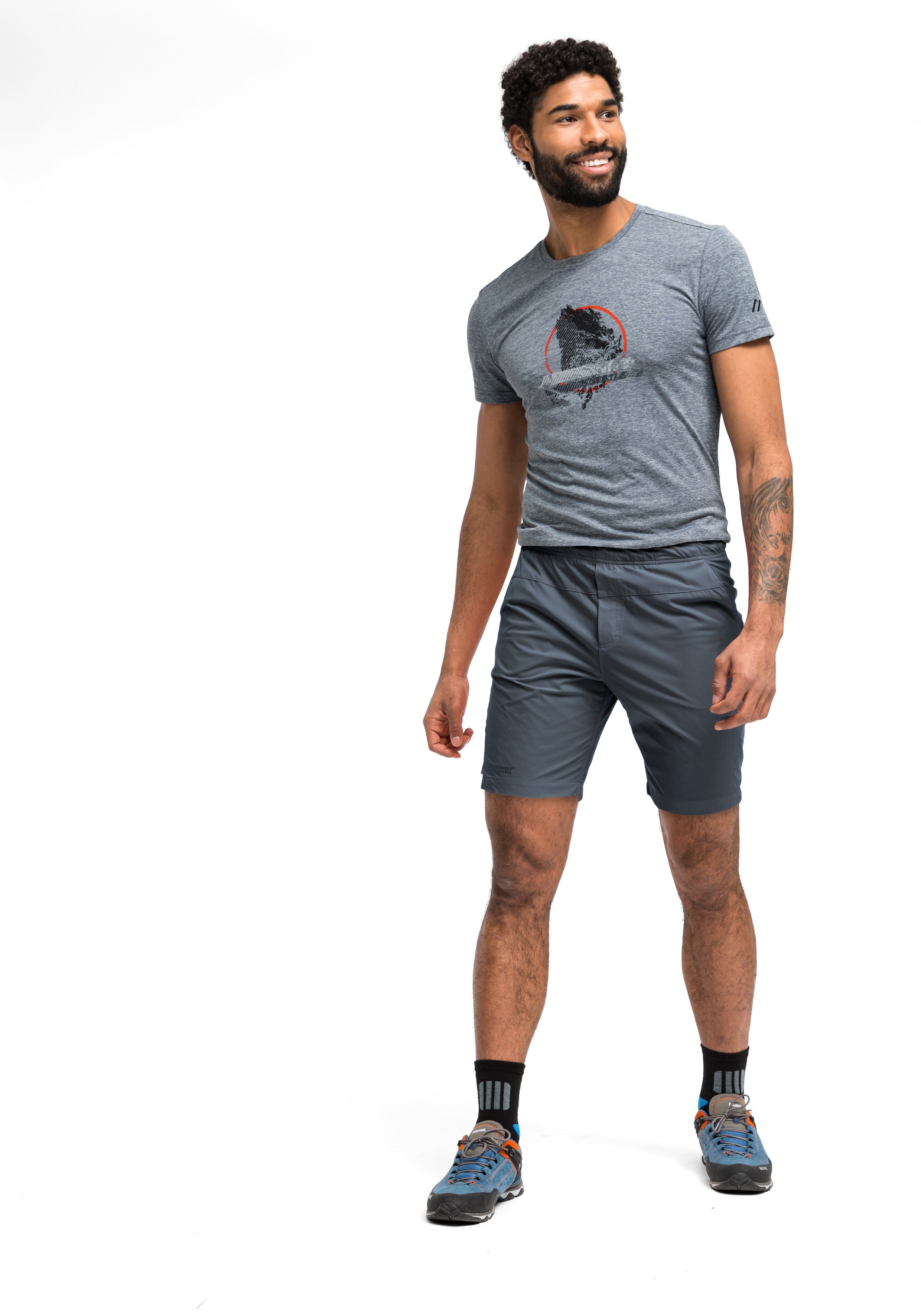 Maier Sports Functionele short Fortunit short M Maier Sports functionele shorts Fortunit Short M heren Bermuda, wandelbroek, losse pasvorm
