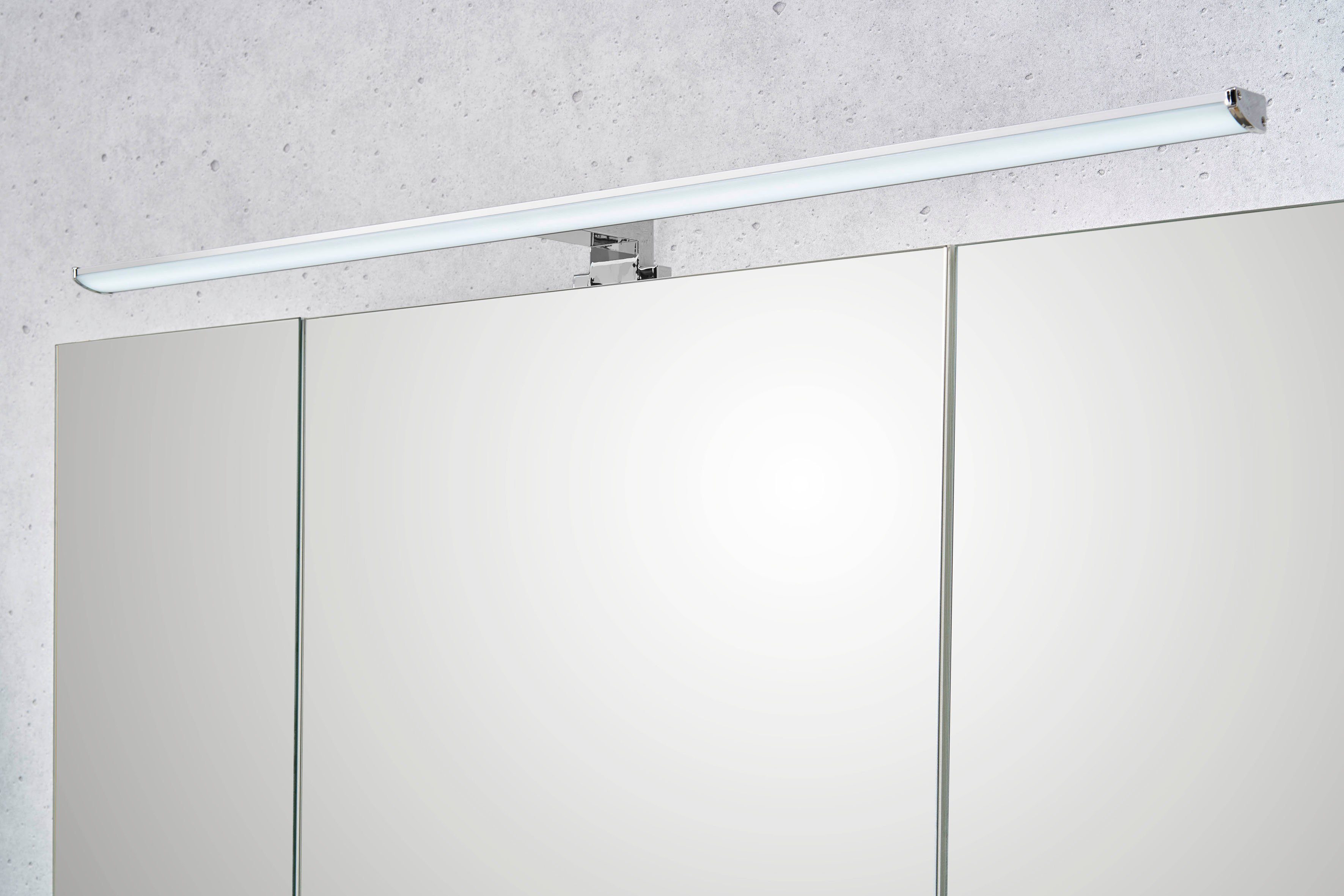 Saphir Spiegelkast Quickset 360 Badkamermeubel, 3 spiegeldeuren, 6 planken, 110 cm breed