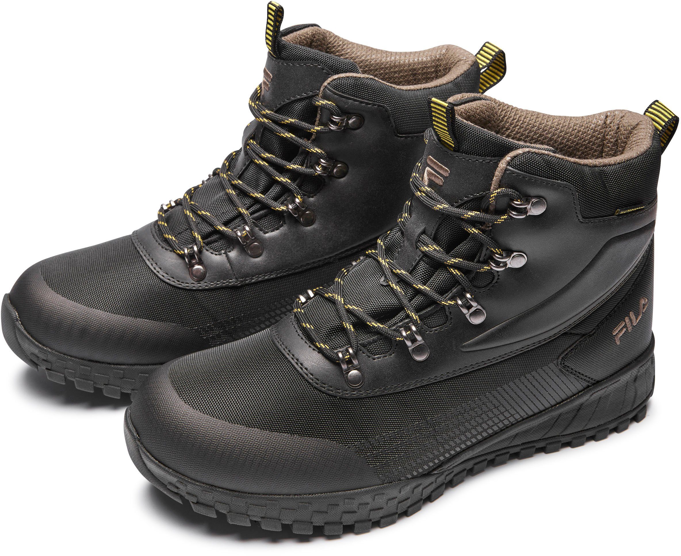 Hoge zwarte leren veterschoenen Heren | IKKS Heren | Outlet mode