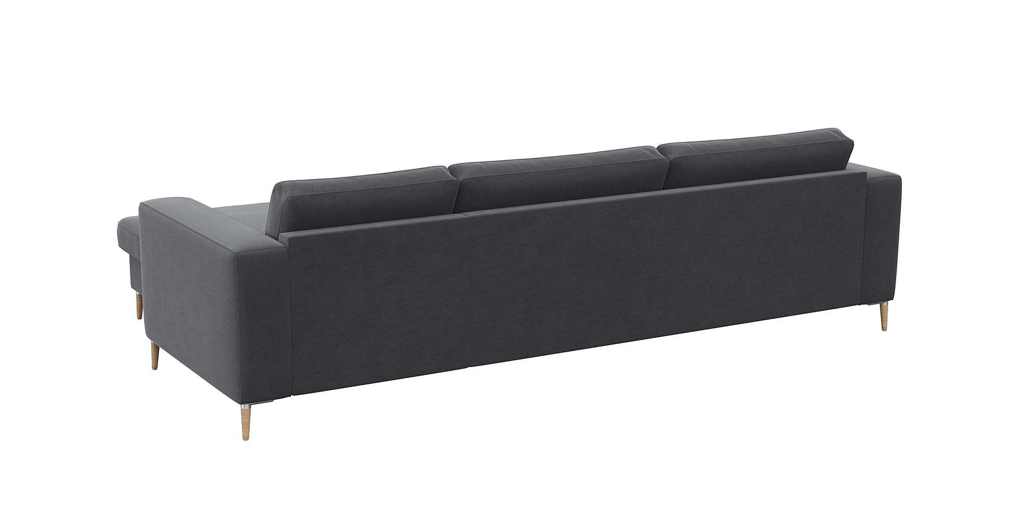 FLEXLUX Hoekbank Fiore, super zitcomfort door koudschuim in de zitting, L-vorm