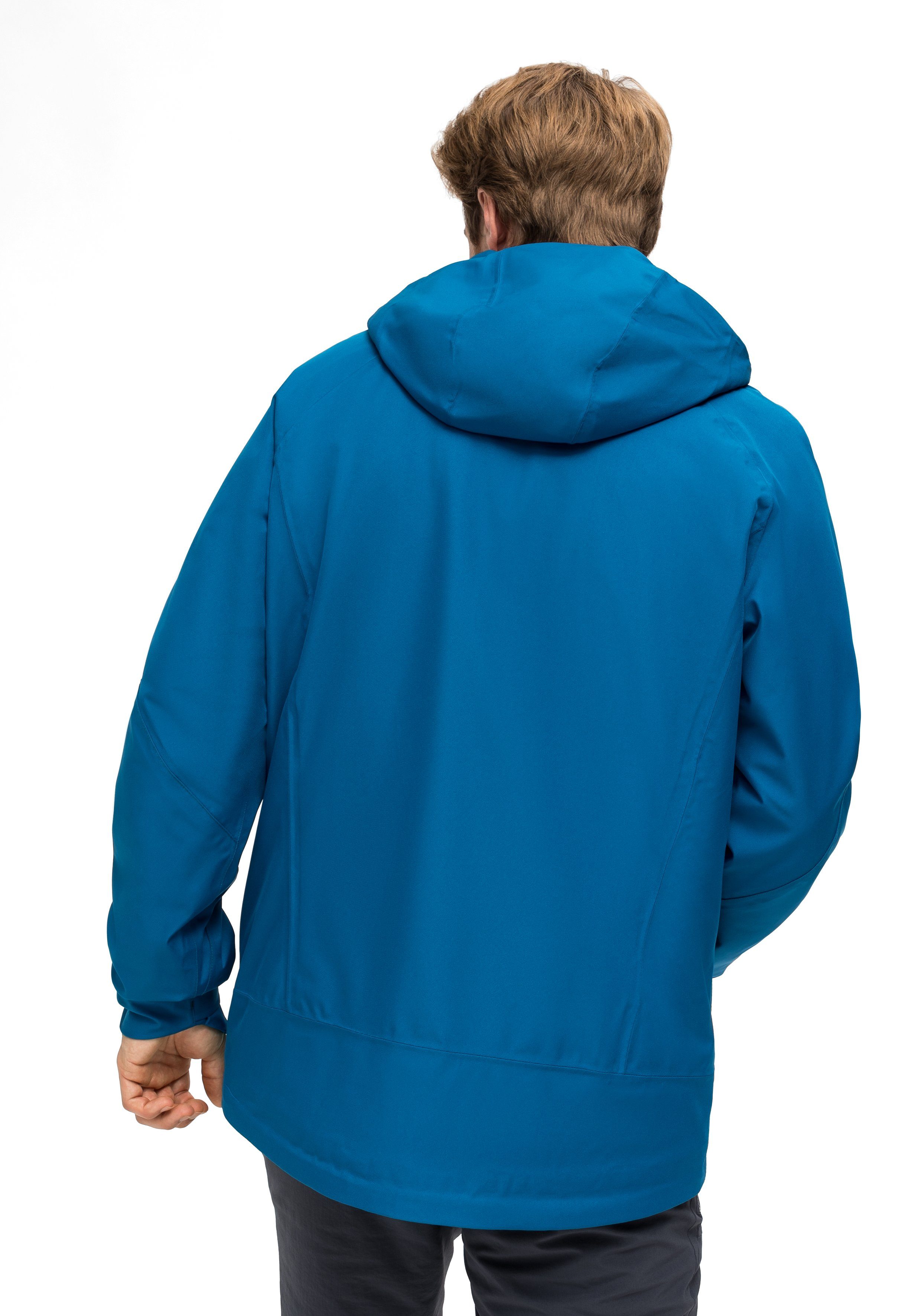 Maier Sports Outdoorjack Solo Tipo M Heren jas, ademend waterdicht, regenjas met capuchon