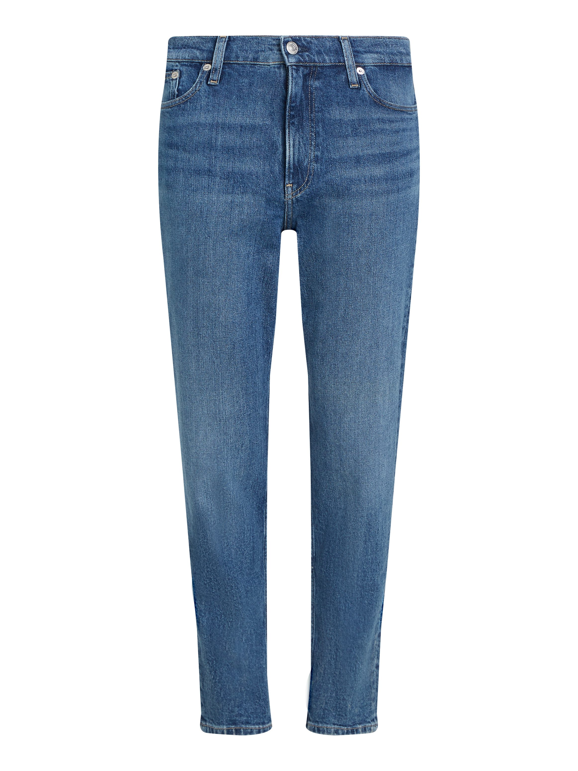 Calvin Klein Mom jeans MOM JEAN met muntzakje, logoprint