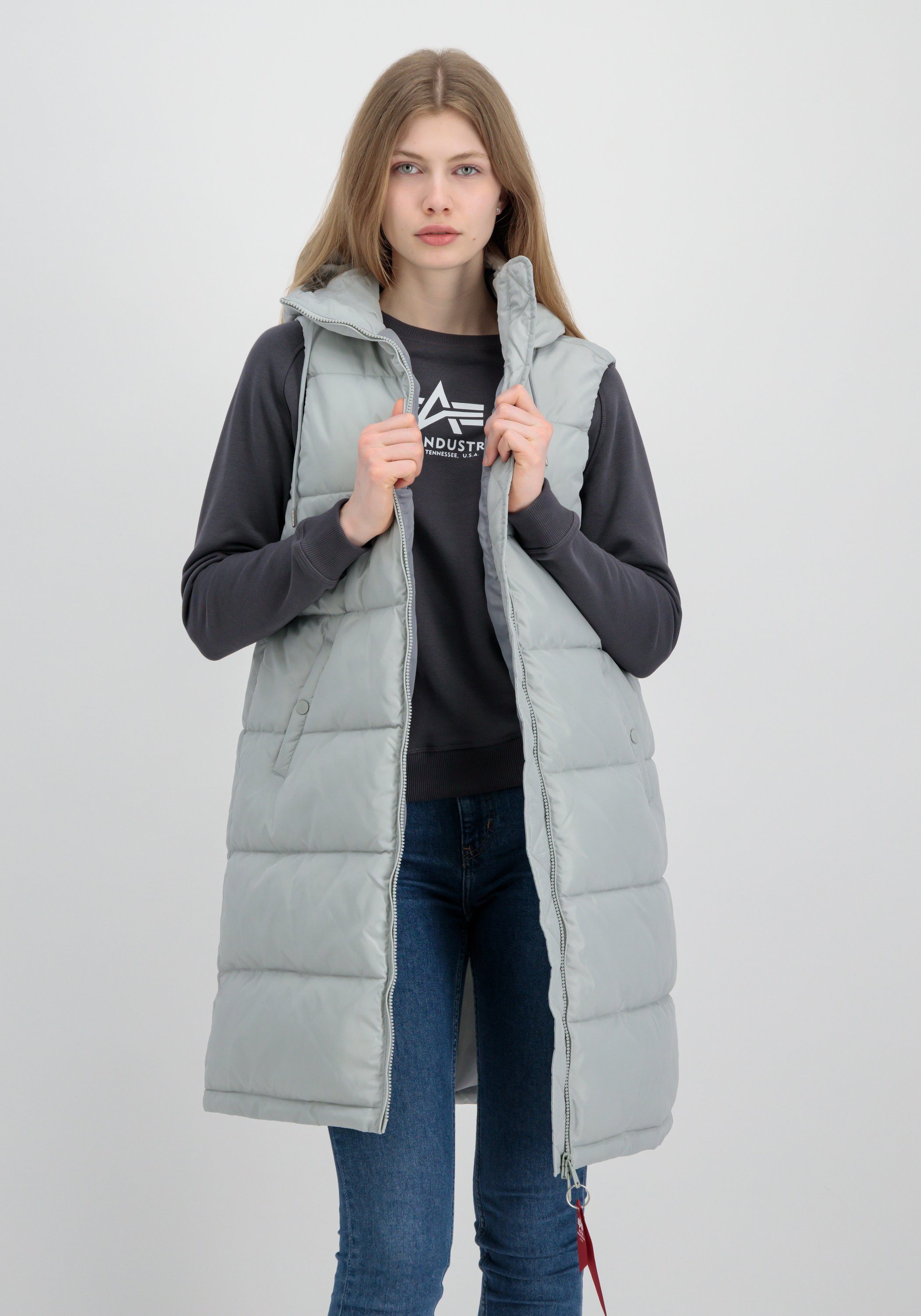 Alpha Industries Blouson Alpha Industries Women - Vests Long Puffer Vest Women
