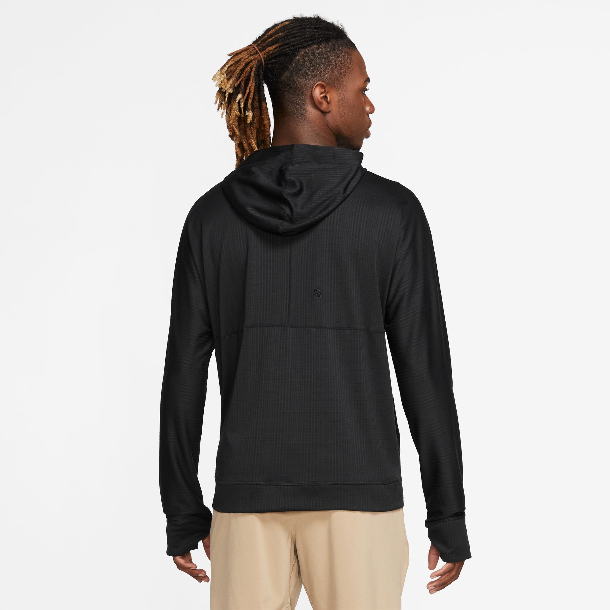 Nike Yoga sweatvest YOGA DRI-FIT MEN'S FULL-ZIP JERSEY HOODIE