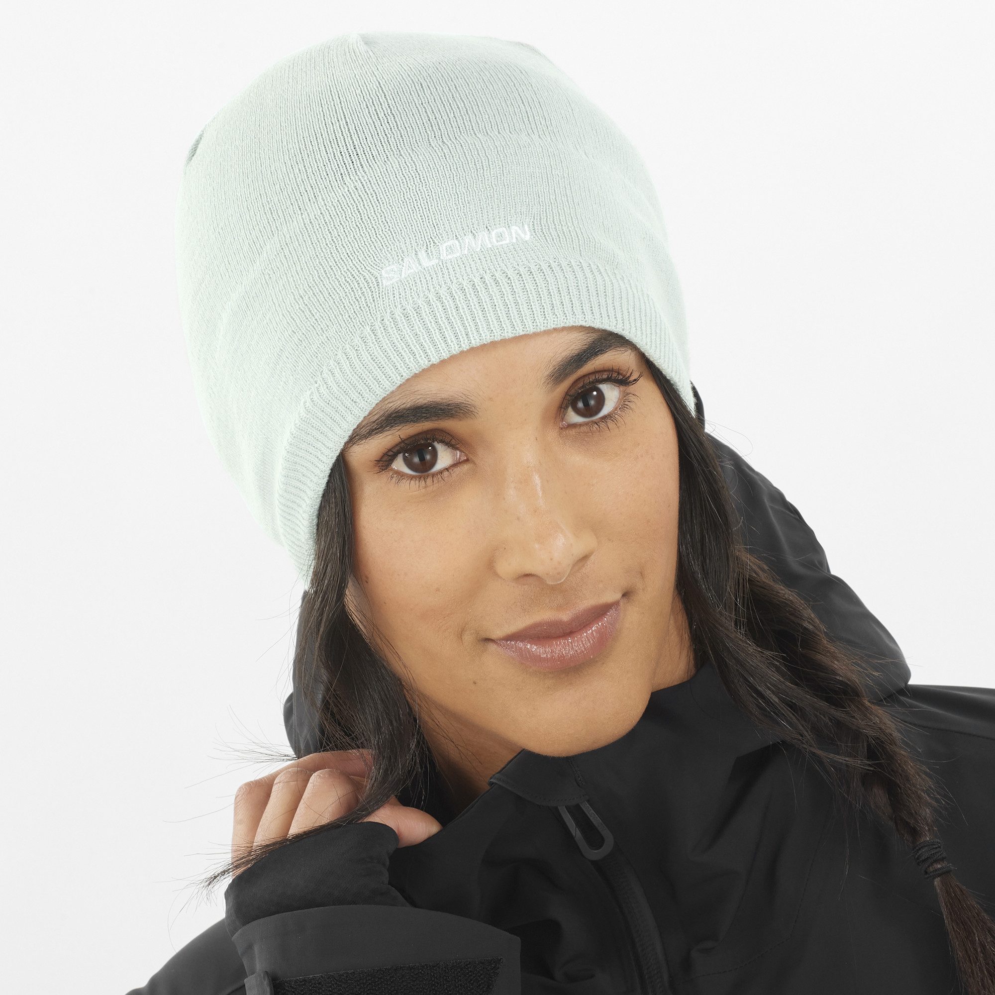 Salomon Beanie SALOMON BEANIE met fleece gevoerd hoofdband