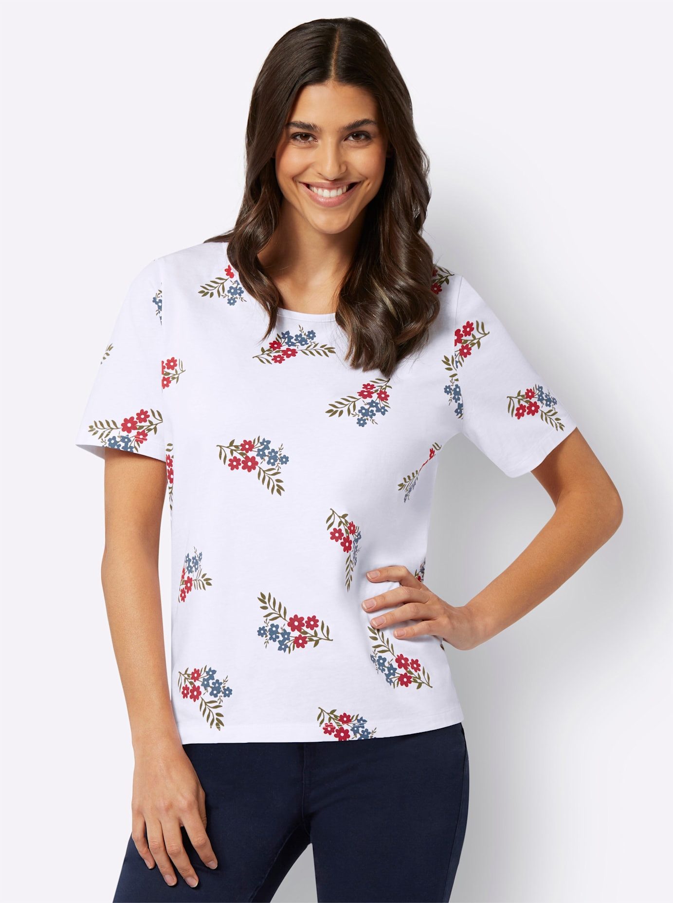 Classic Basics Shirt met korte mouwen (1-delig)