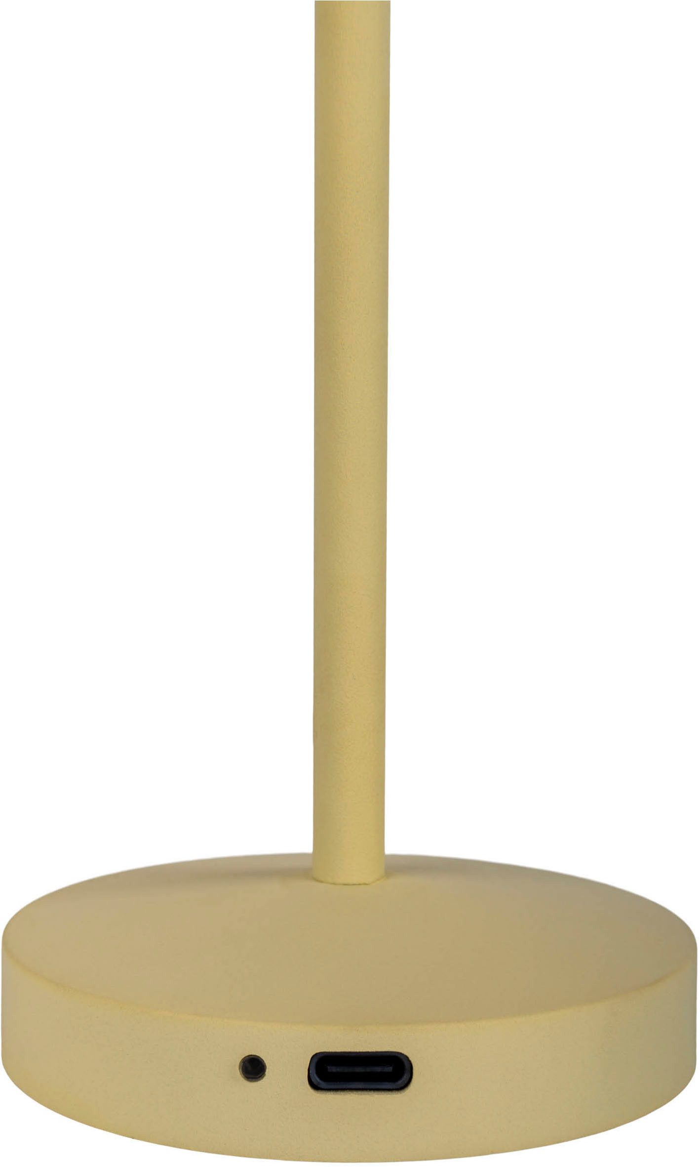 näve Led-tafellamp Gomba 18,5 cm 2-delig set, oplaadbaar, usb-kabel, geheugenfunctie, traploos dimbaar (2 stuks)