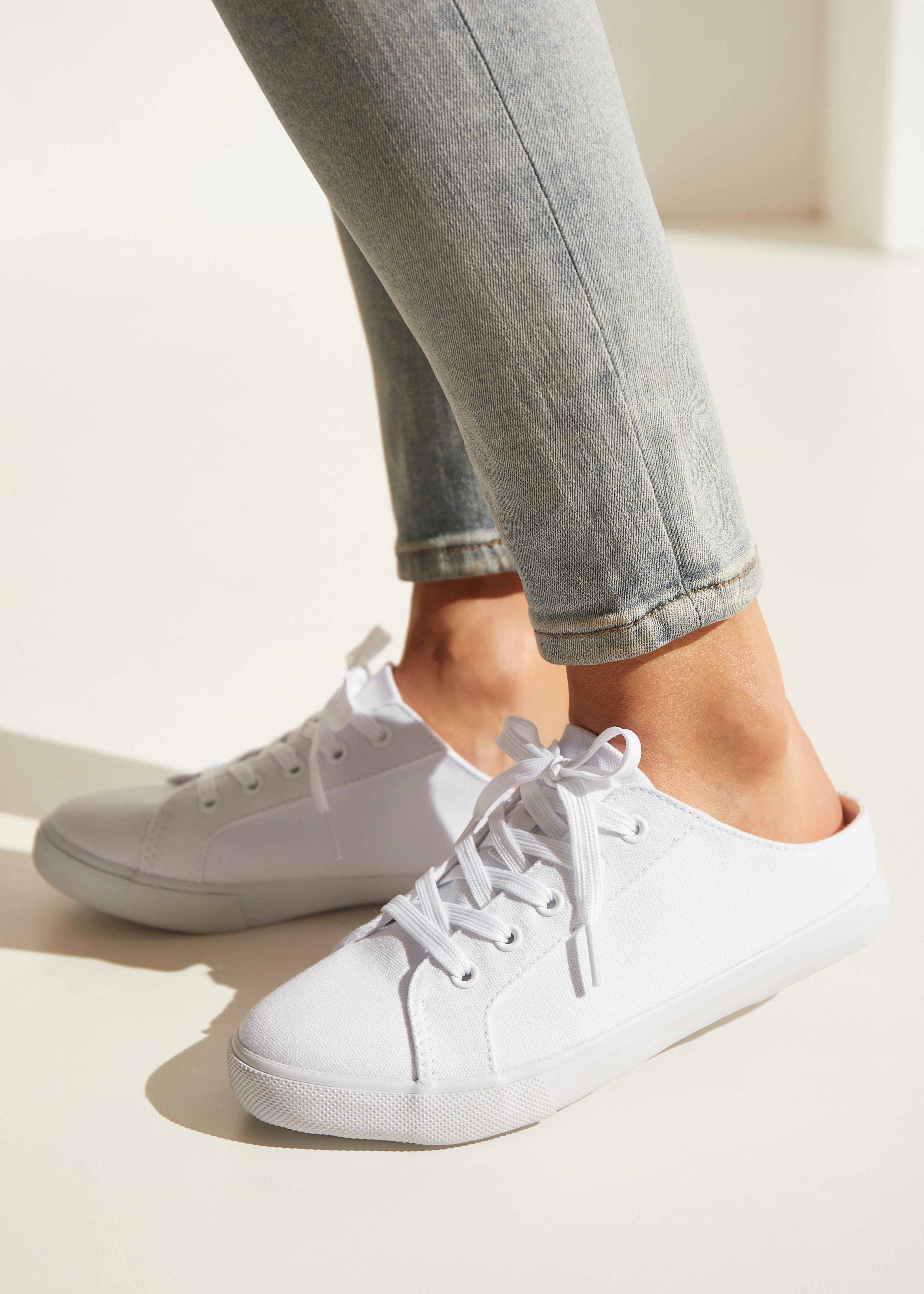 Vivance Sabots Sneaker, Clog om in te stappen met veters vegan