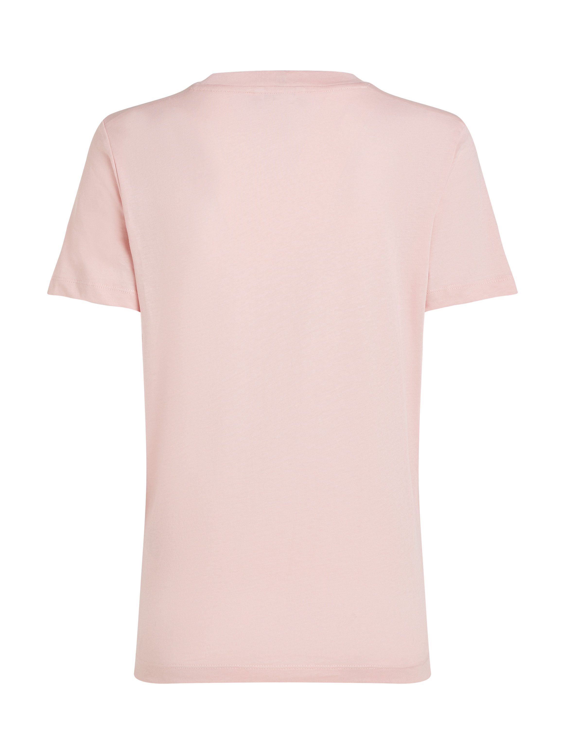 Tommy Hilfiger T-shirt REG CORP LOGO C-NK SS met een logo-opschrift
