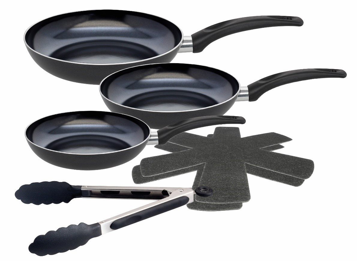 Elo Meine Kche Elo - Meine Küche Pannenset Prima Cucina (set, 6-delig) pannensets zwart