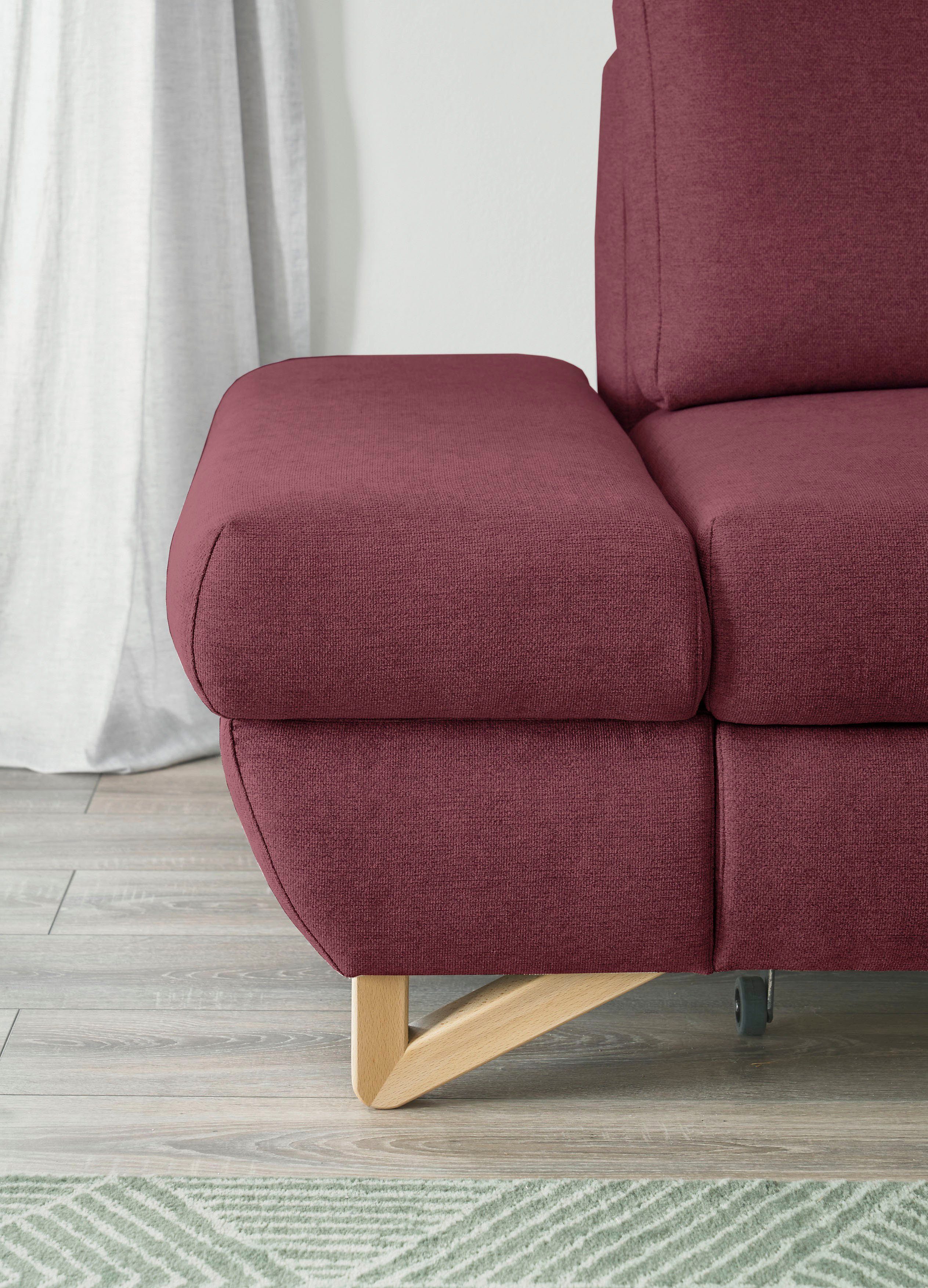 INOSIGN Slaapbank City/Giron comfortabele slaapbank (ligoppervlak 245 x 138 cm) en bedlade