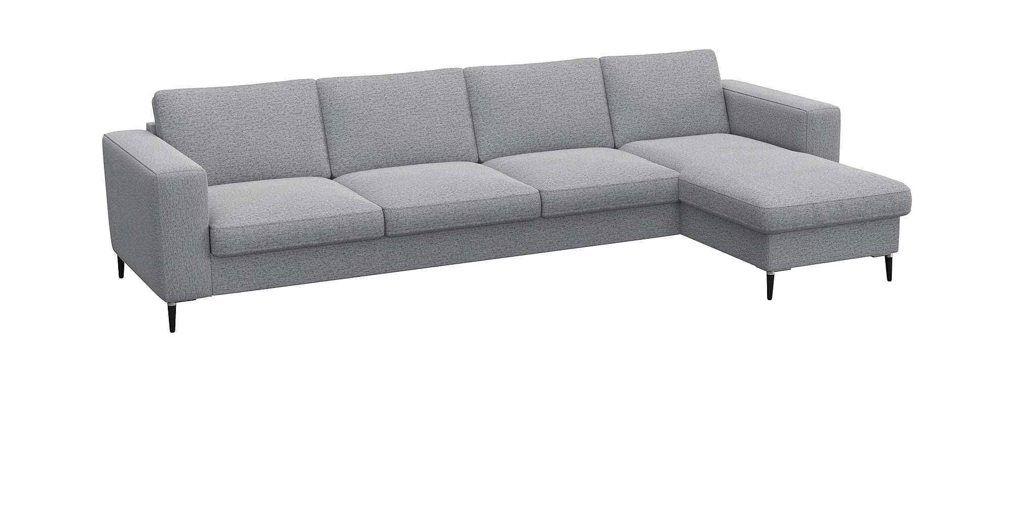 FLEXLUX Hoekbank Fiore, super zitcomfort door koudschuim in de zitting, L-vorm