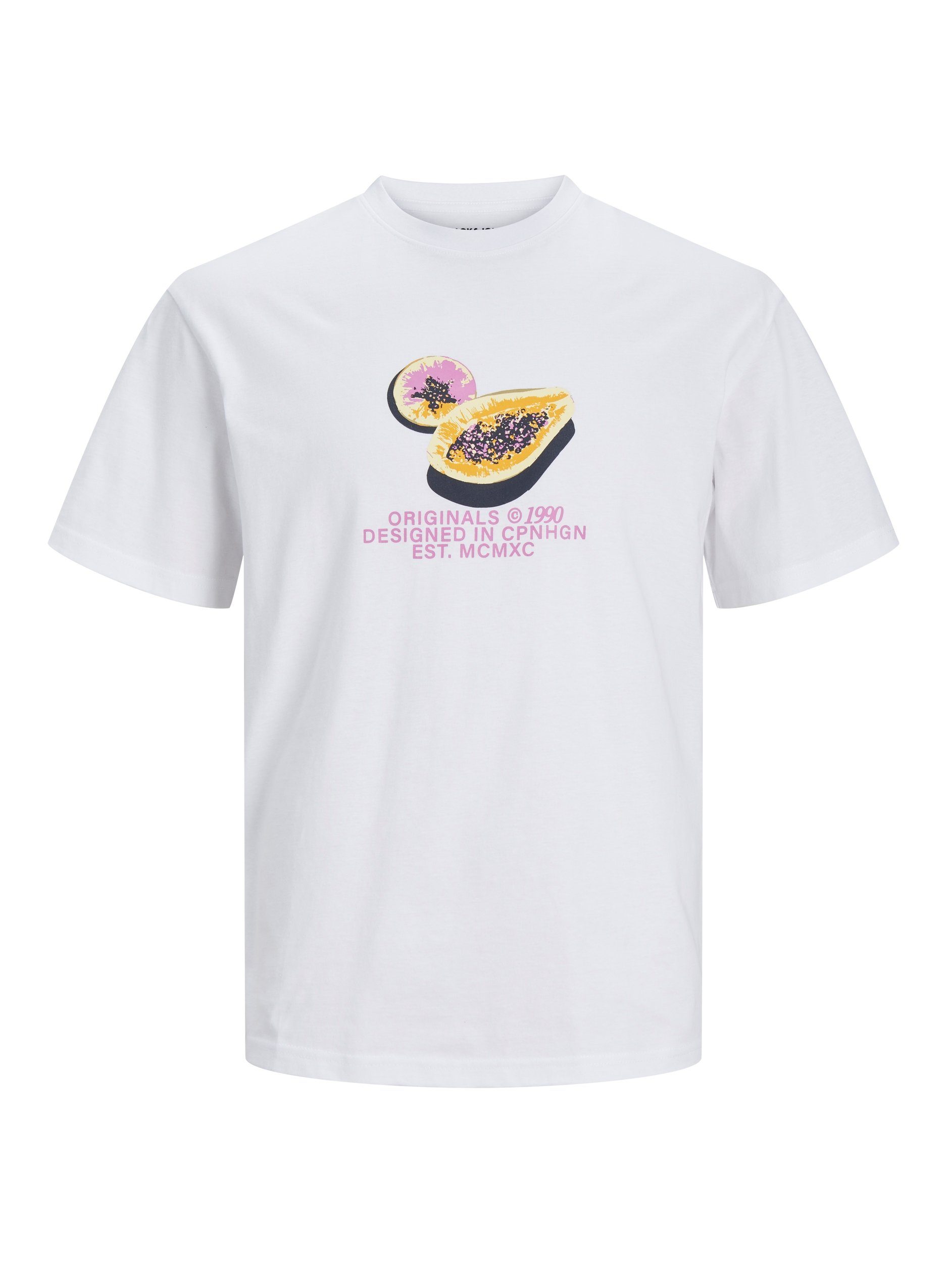 Jack & Jones T-shirt JORTAMPA AOP BRANDING TEE SS C.N SN