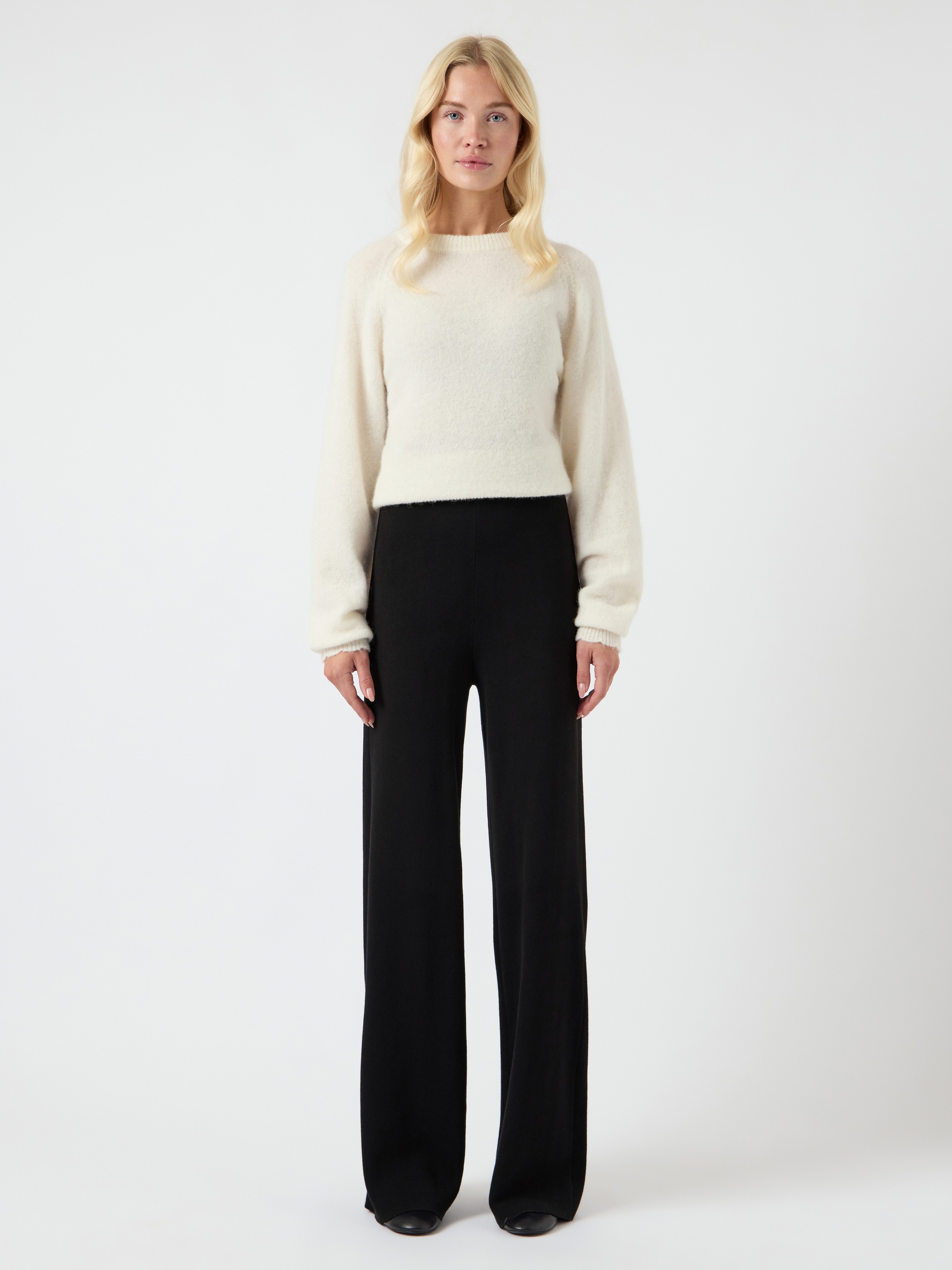 Y.A.S Tricotbroek YASFONNY HW KNIT PANT S. NOOS