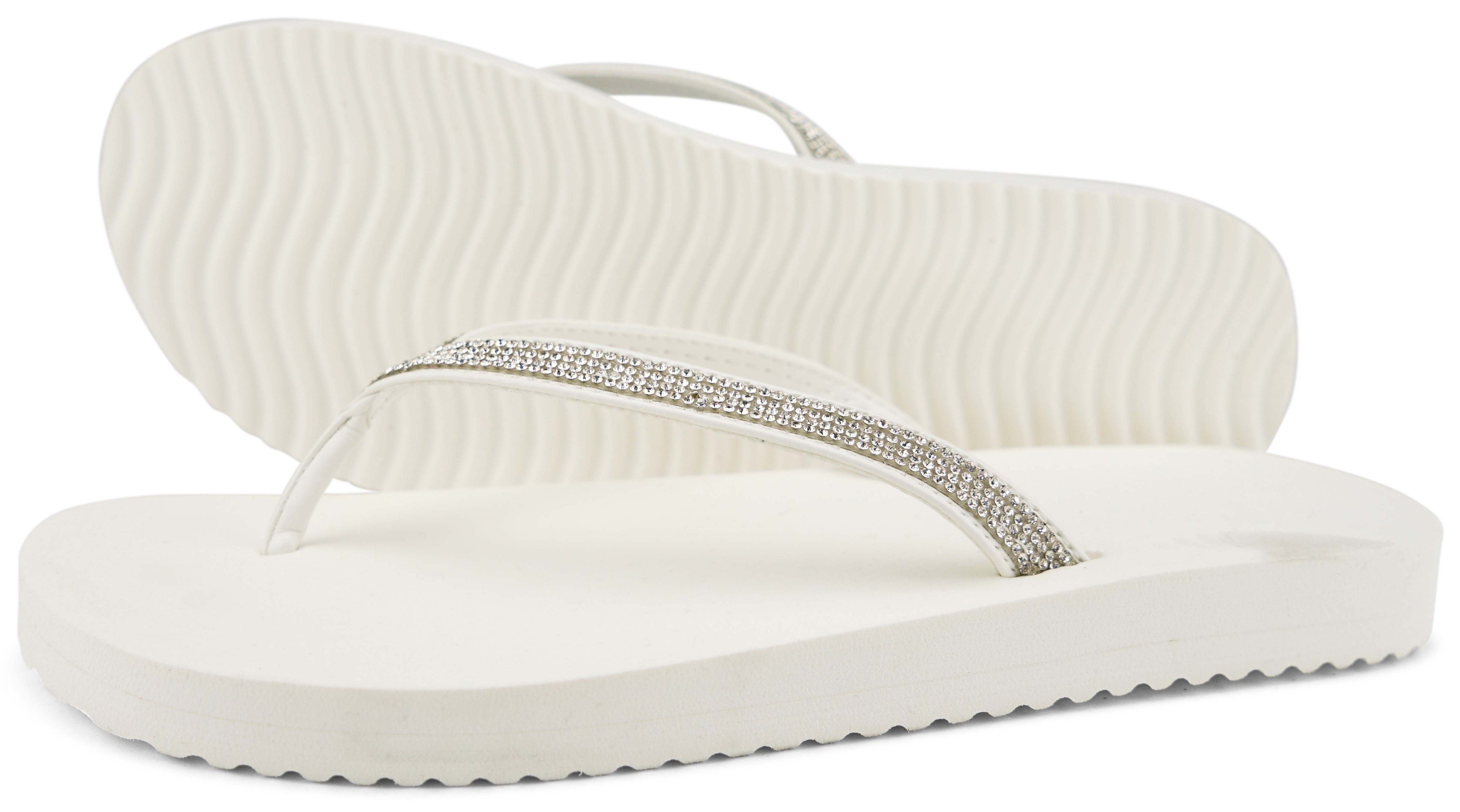 Flip Flop Teenslippers Flip* zomerschoen, slippers, poolslides met glinsterende bandjes
