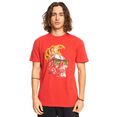 quiksilver t-shirt rood