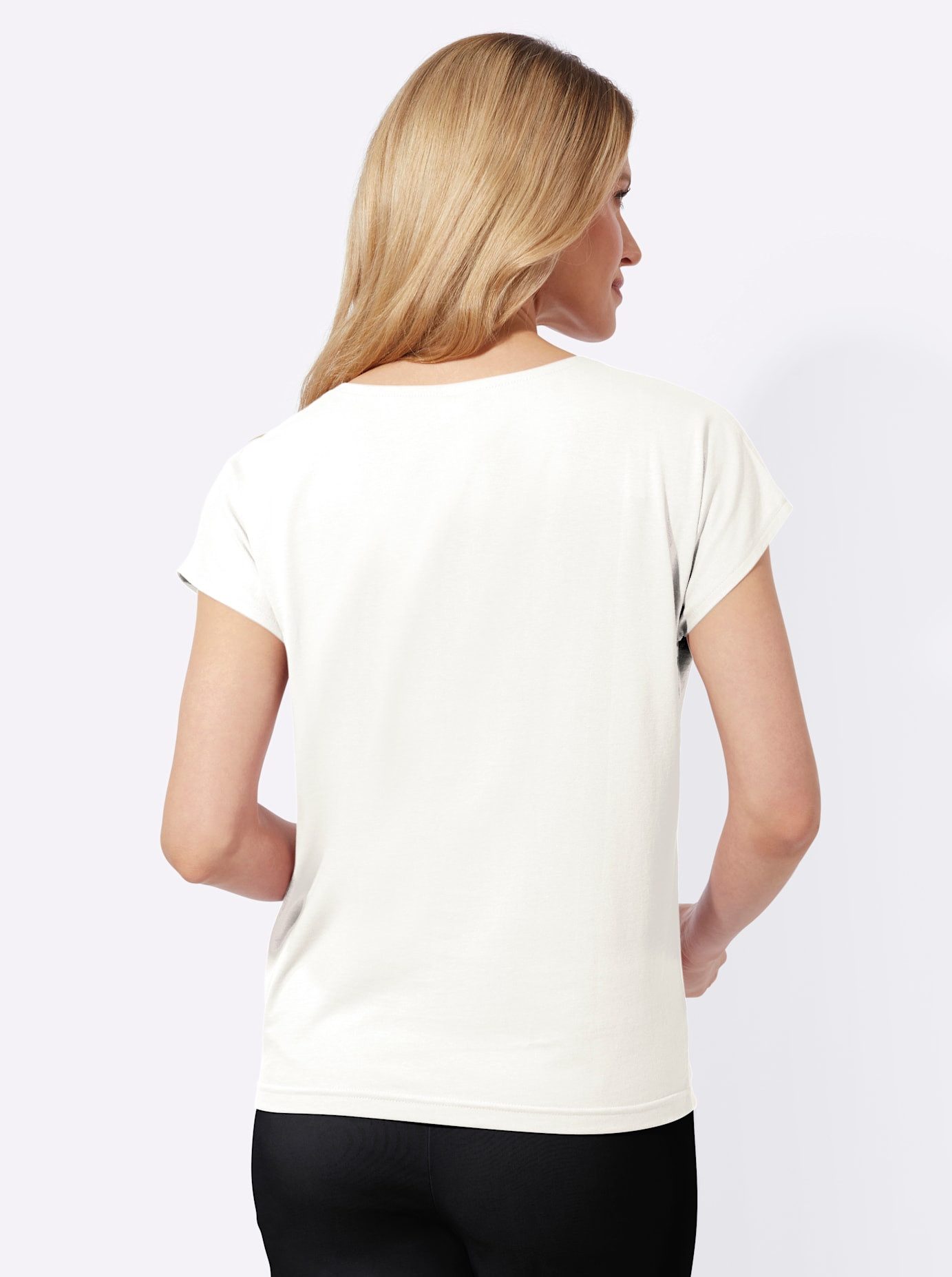 Classic Basics Shirt met ronde hals Shirt (1-delig)