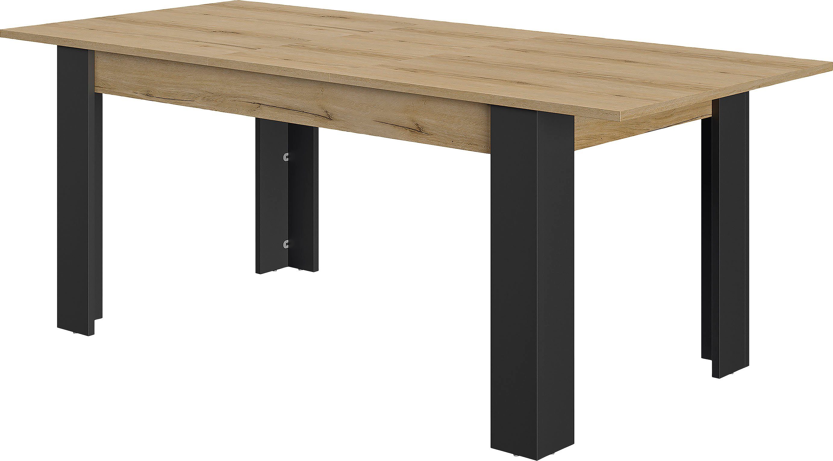 Gami Eettafel Trust met lade 160(200)cm