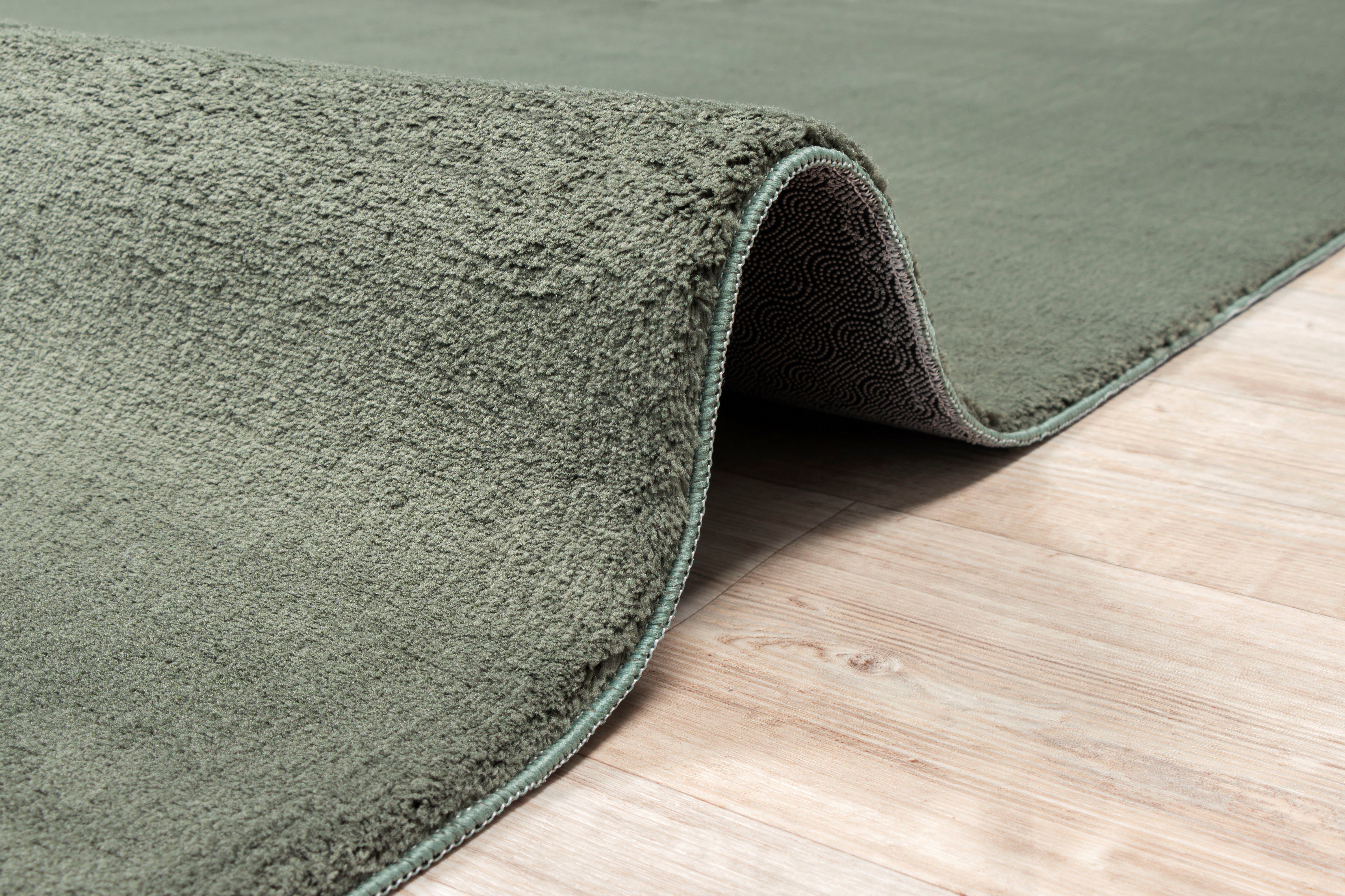 merinos Vloerkleed Loft 37, vloerkleed van imitatiebont zacht en knus, bont gevoel, anti-slip onderkant,