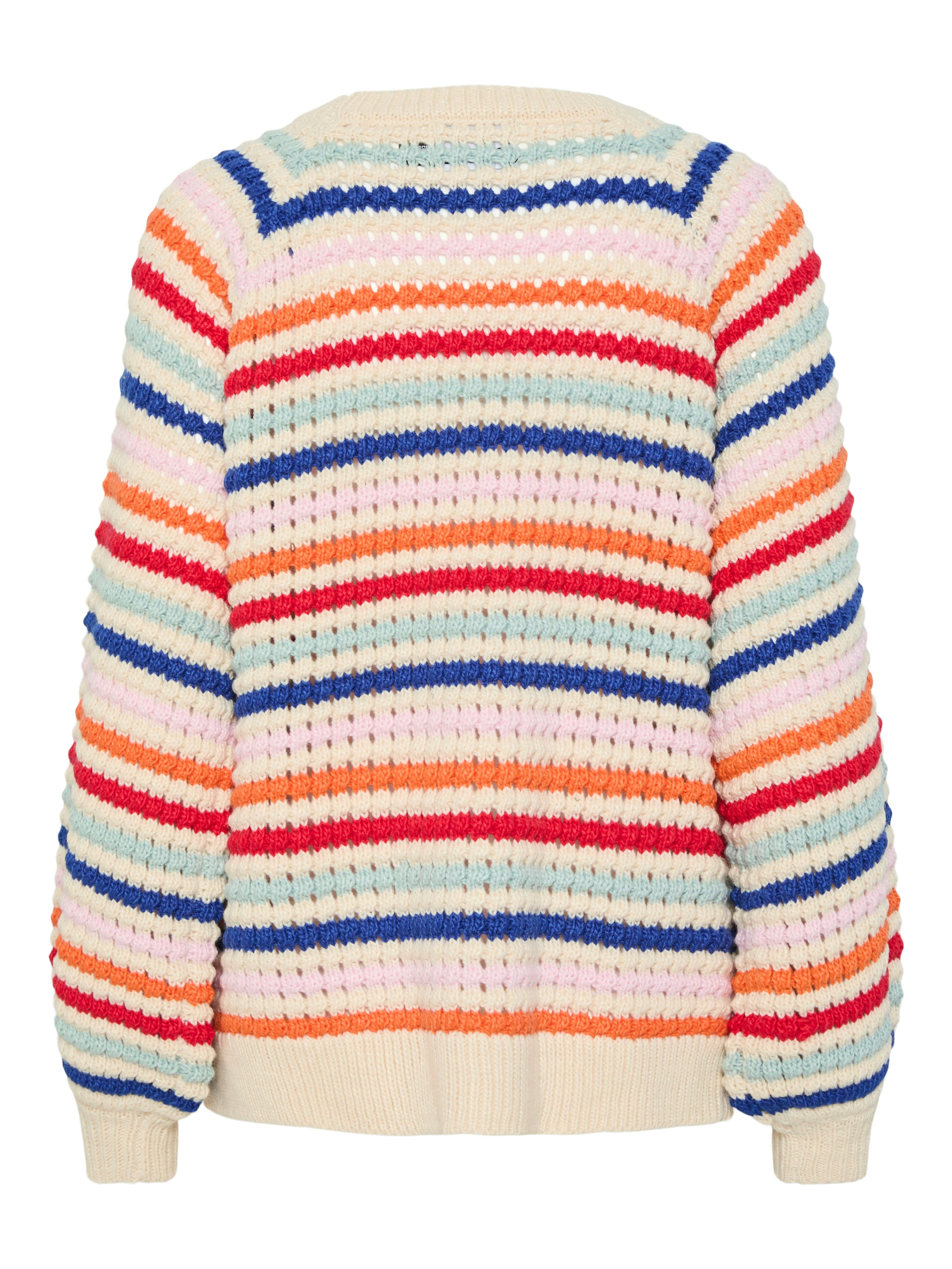 pieces Trui met ronde hals PCDOSLA LS O-NECK KNIT MM