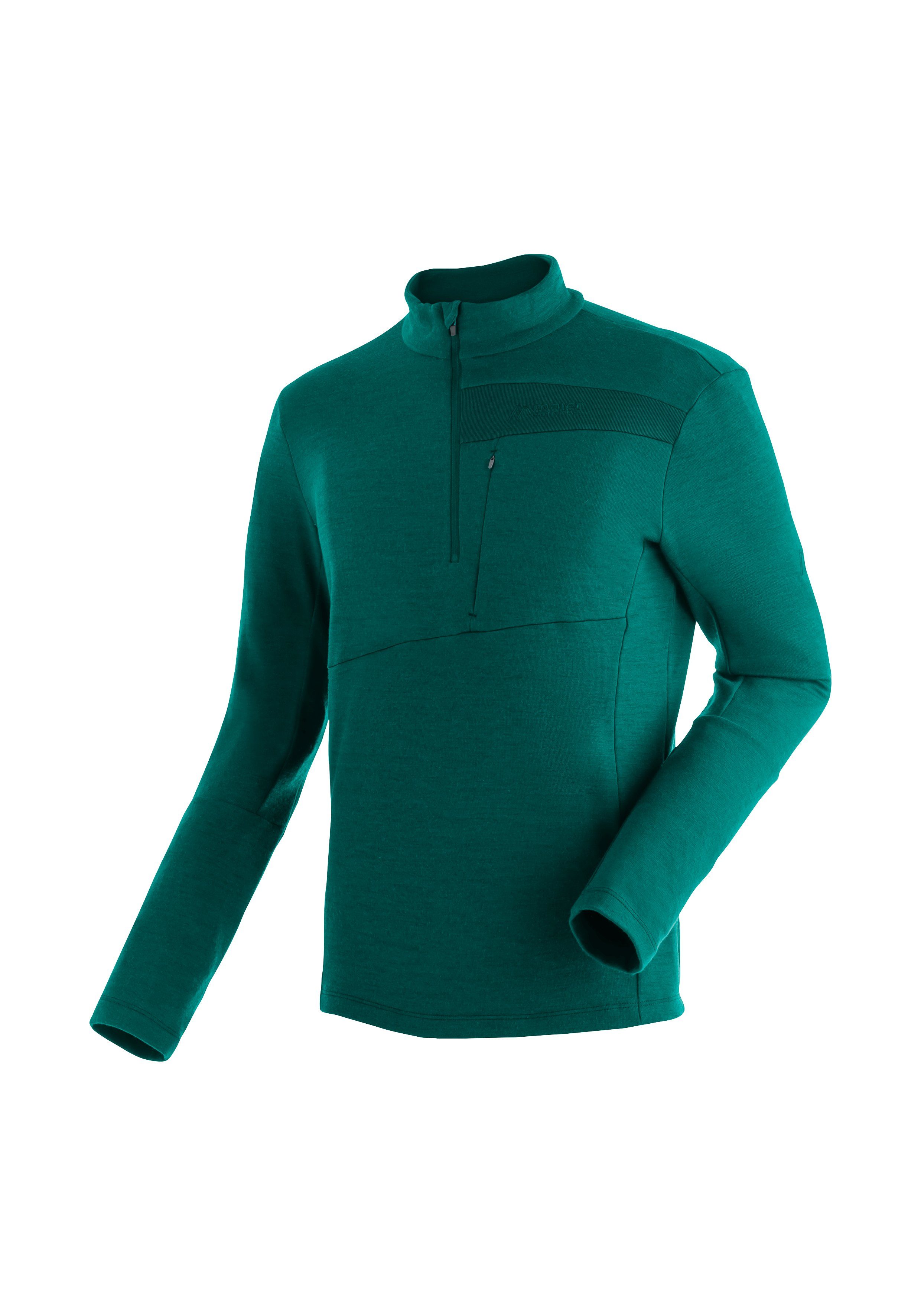 Maier Sports Functioneel shirt Skutvik HZ M functionele midlayer voor heren hoge ademend vermogen