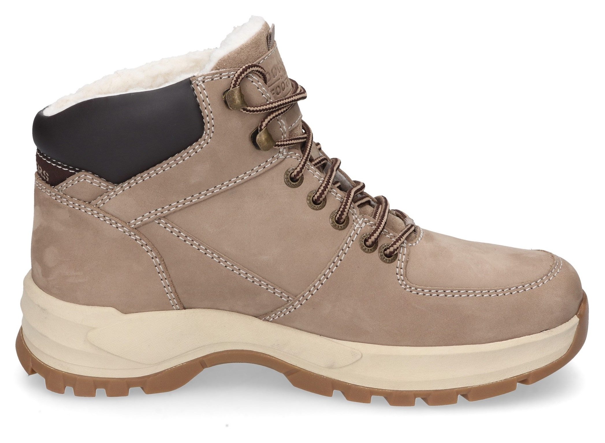 Dockers by Gerli Winterlaarzen High top sneakers, veterschoenen met zacht gepolsterde schacht