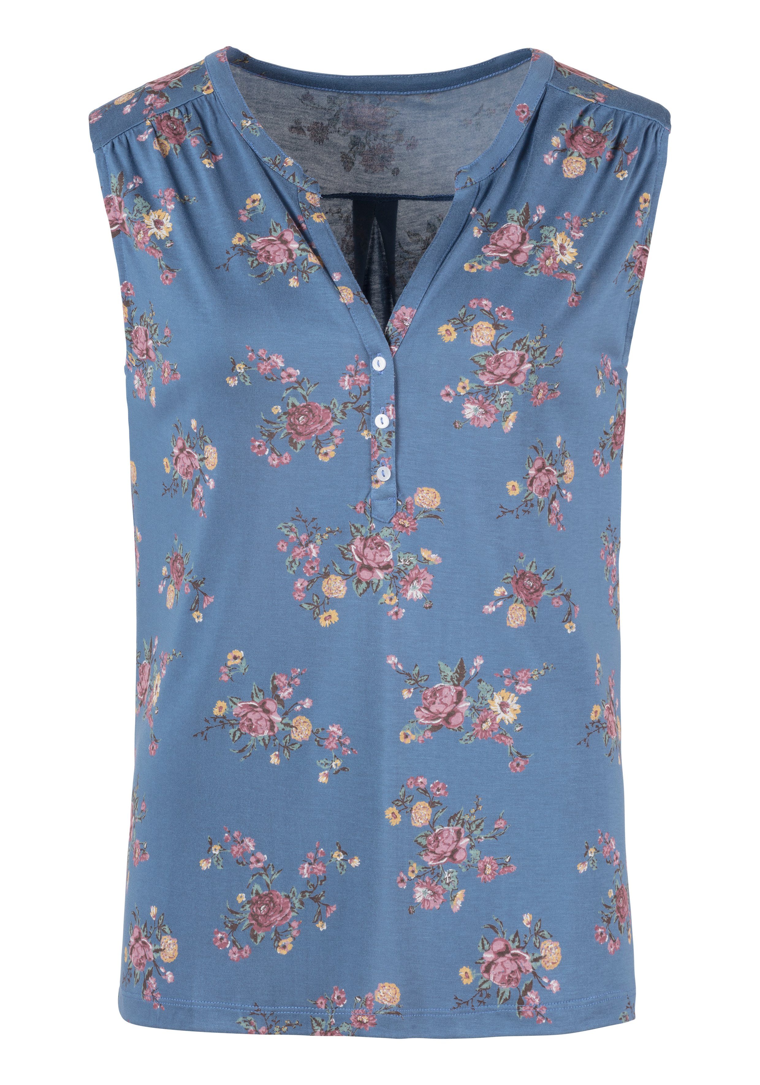 Lascana Shirttop in modieuze blouse-look (2-delig, Set van 2)