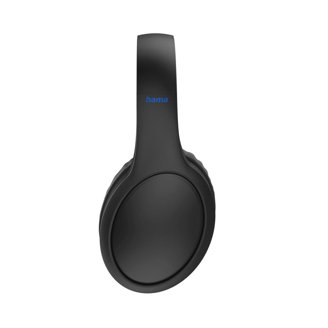 Hama Bluetooth-hoofdtelefoon Bluetooth®-koptelefoon draadloos, zwart, over-ear, ingebouwd microfoon