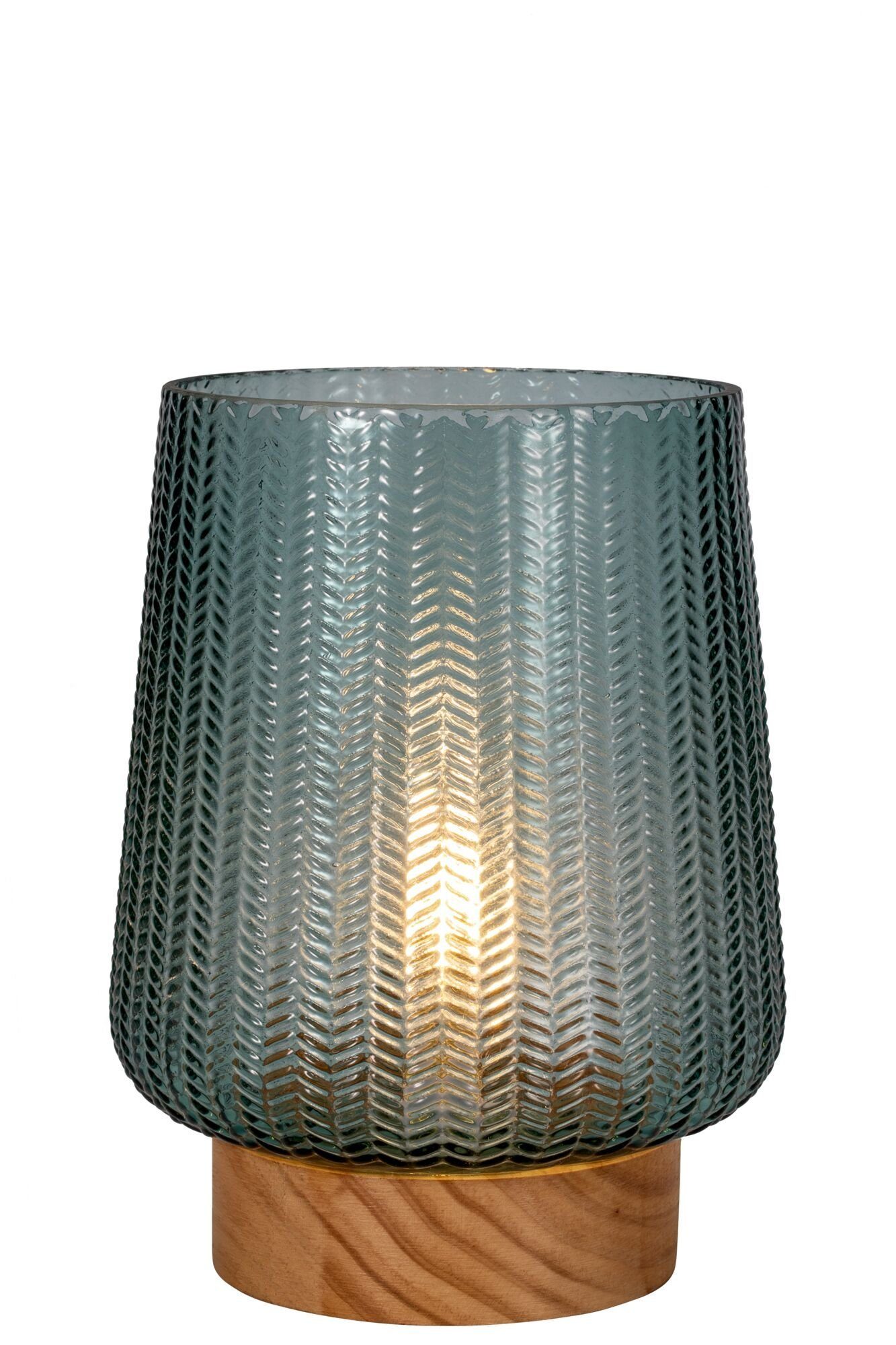 Pauleen Led-tafellamp Pretty Glamour mobile turquoise/hout