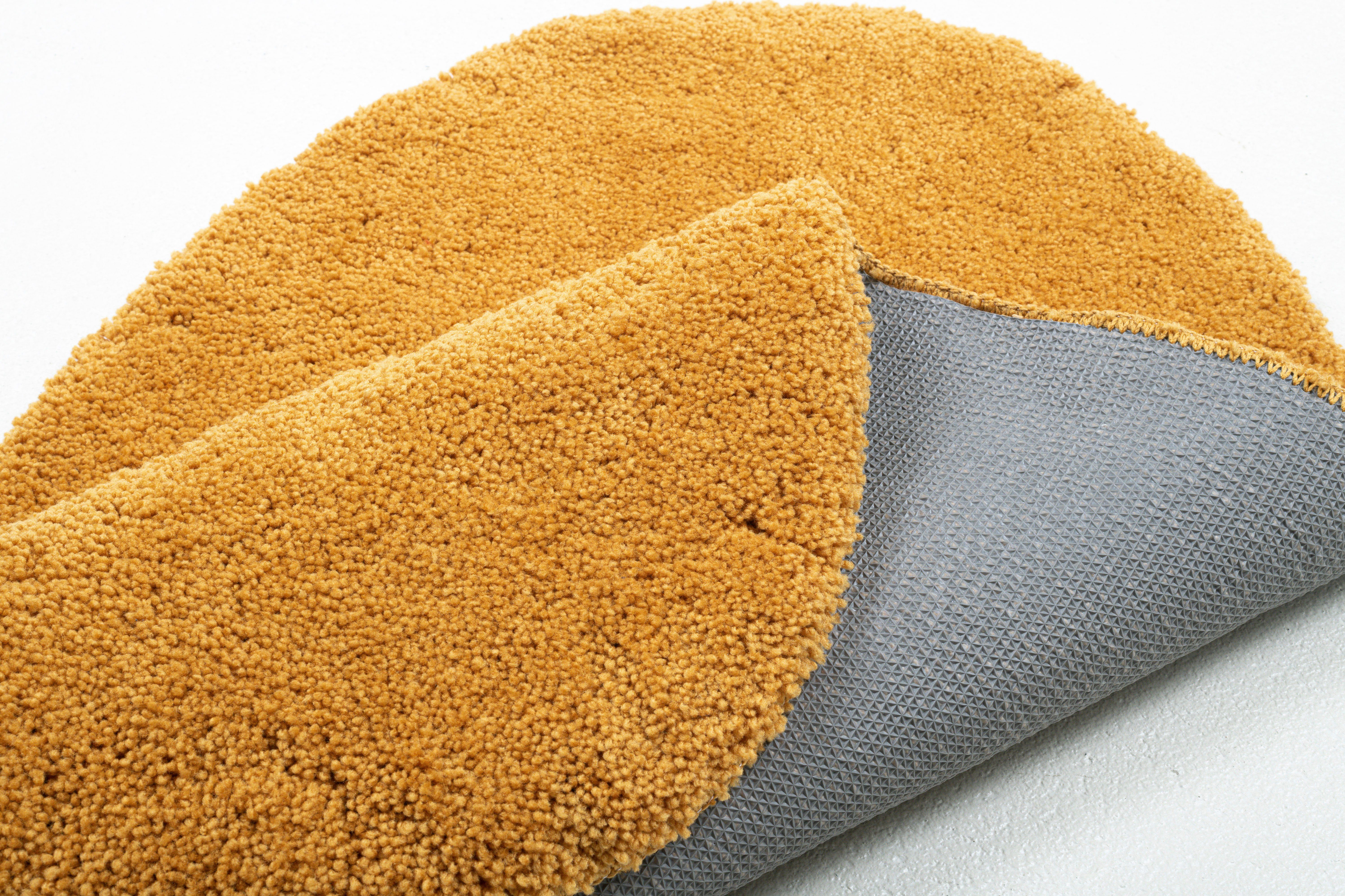 TOM TAILOR HOME Badmat Cozy Bath UNI Badmat, effen kleuren, rechthoekig, rond en ovaal verkrijgbaar (1 stuk)