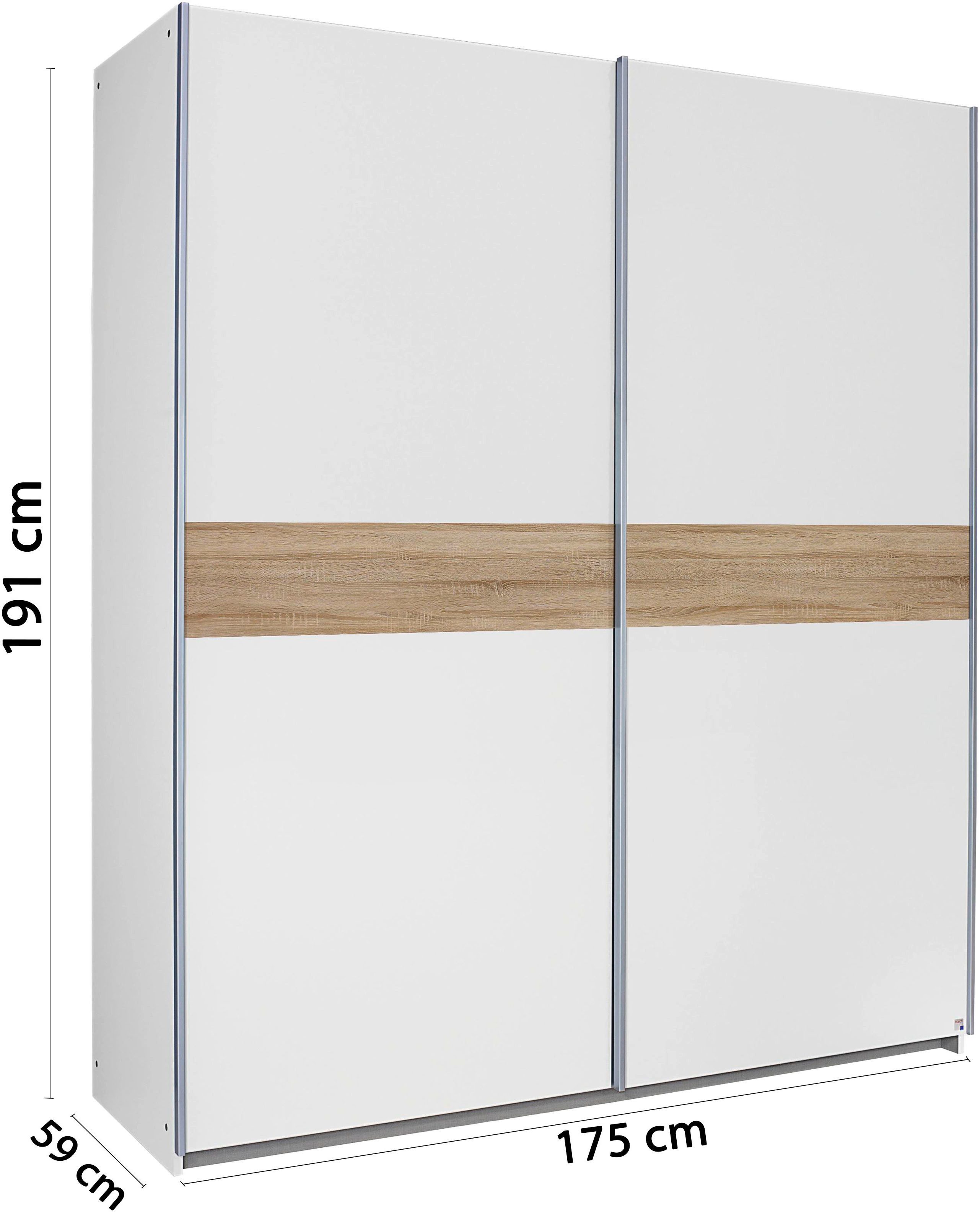 rauch Tienerkamerset Compleet slaapkamer slaapkamer NOOSA met kast breedte 175 cm(set)