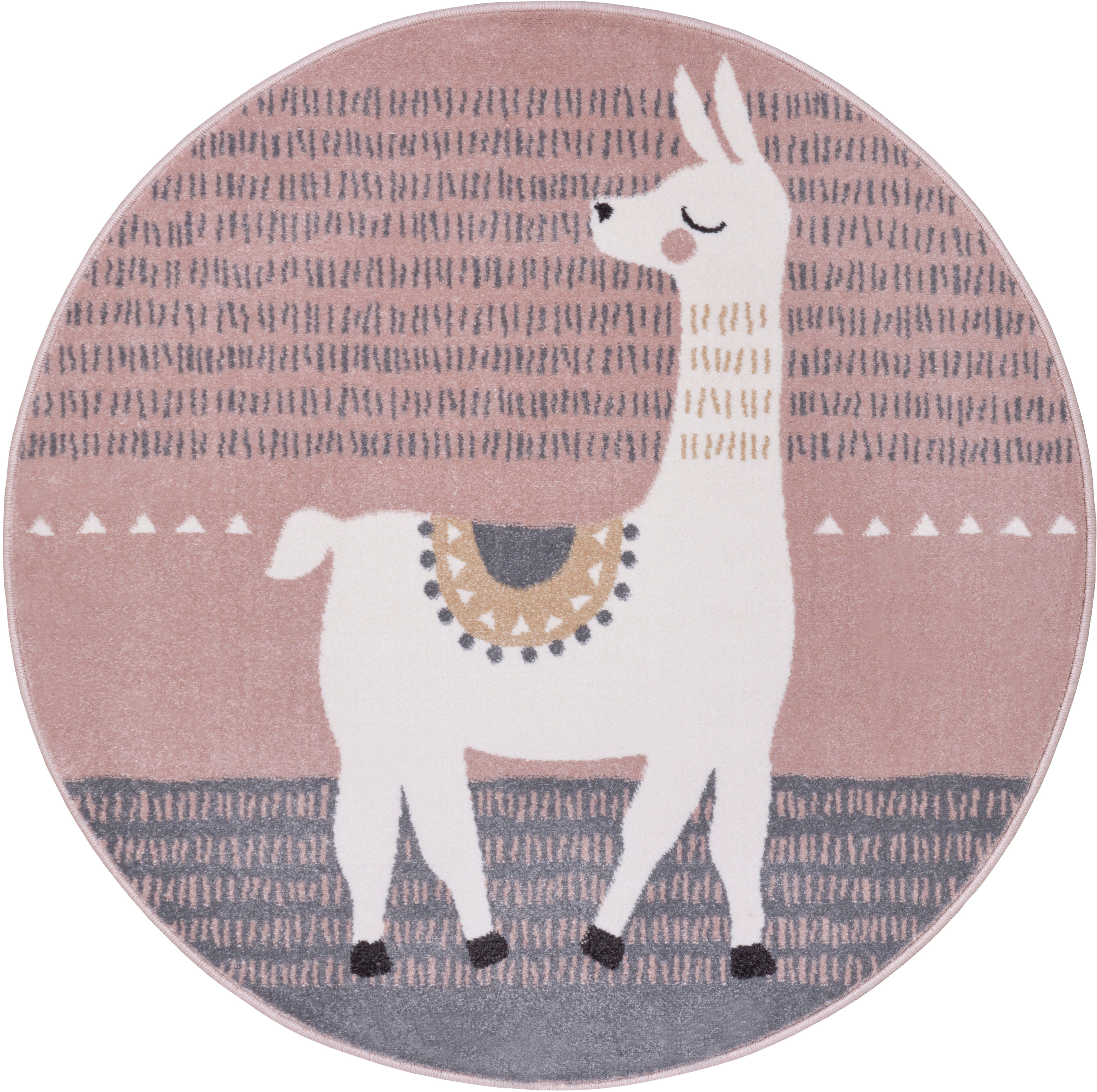 HANSE Home Vloerkleed Alpaca Dolly Kleurrijk ontwerp, speelmat, dieren, slijtvast