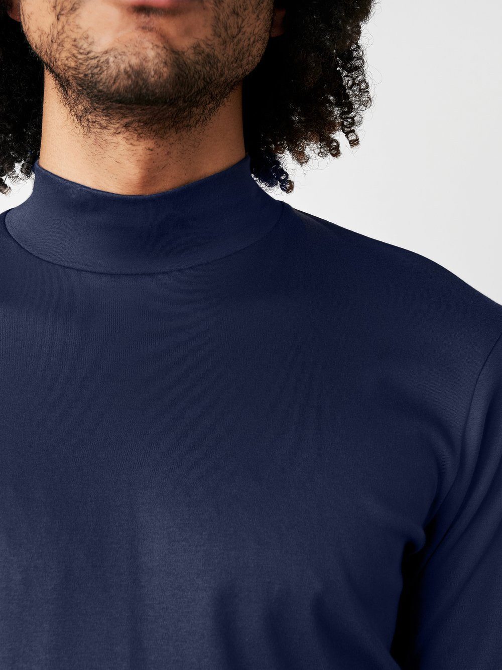 Desoto Colshirt Casual Turtleneck Met een ronde hals