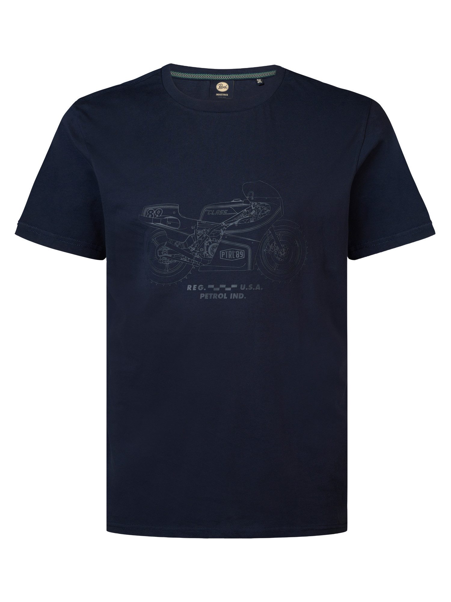 Petrol Industries Shirt met print Men T-Shirt LS Classic Print