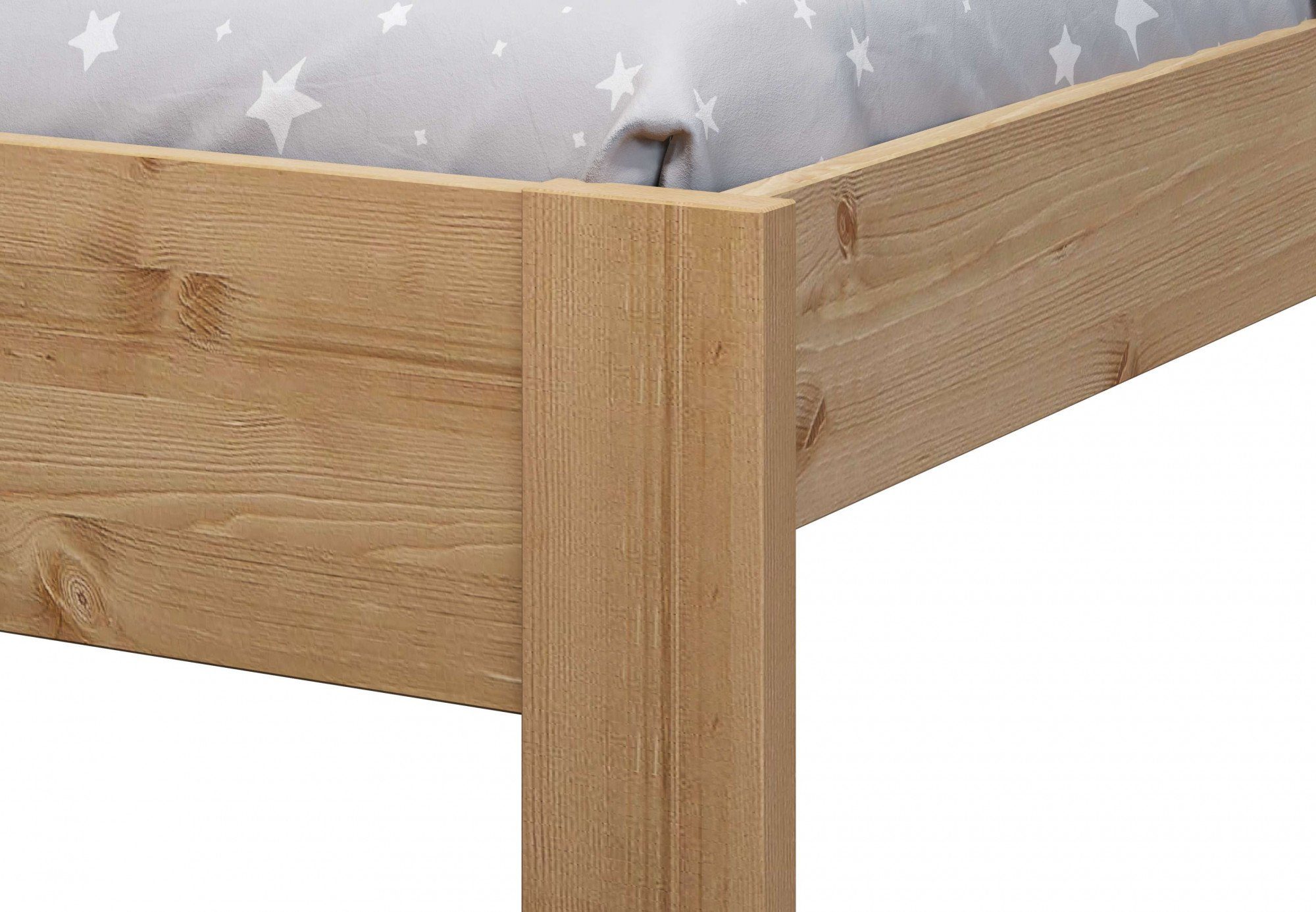 Home affaire Massief houten ledikant Hero, hoge belasting, FSC®-gecertificeerd grenen van massief grenen, inclusief lattenbodem, tijdloos ontwerp