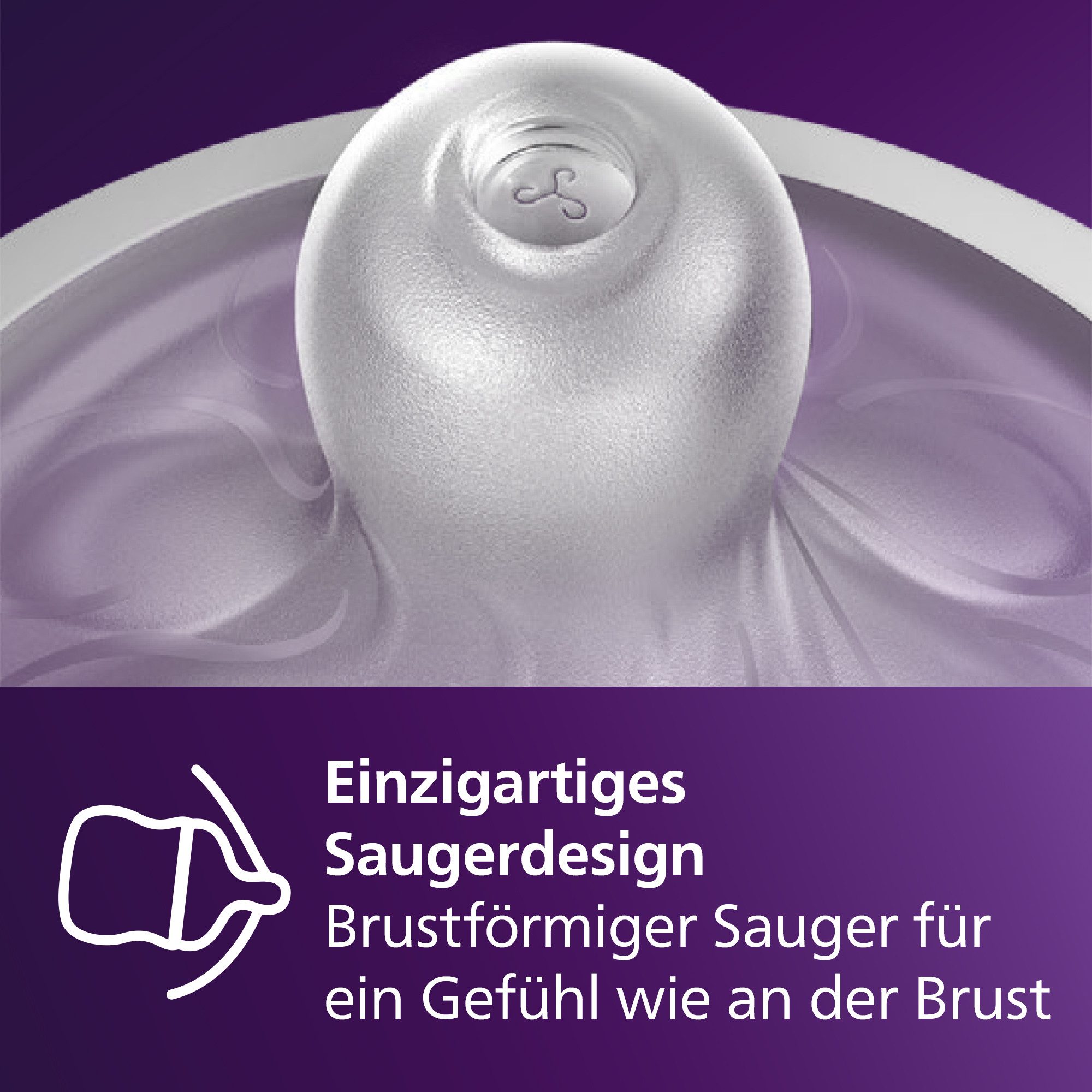 Philips AVENT Babyfles Natural Response Starter-Set voor pasgeborenen SCD838/11