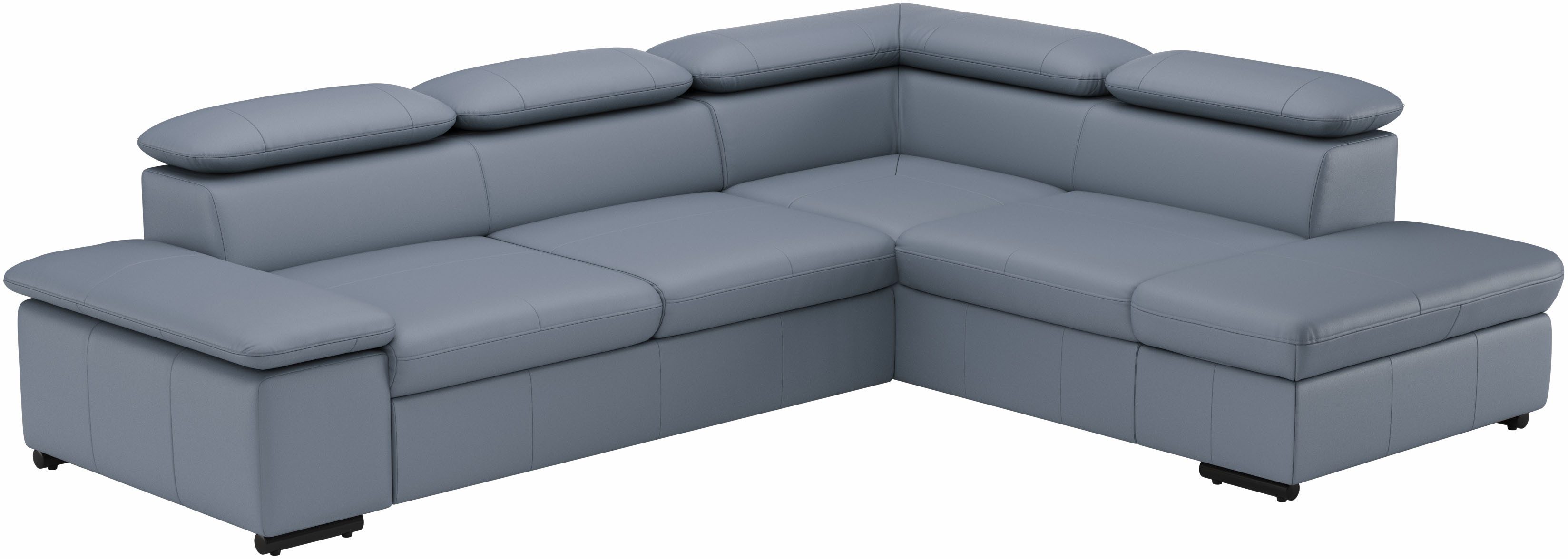 sit&more Hoekbank Alcudia L-vorm met armverstelling, optionele hoofdeindverstelling en bedfunctie