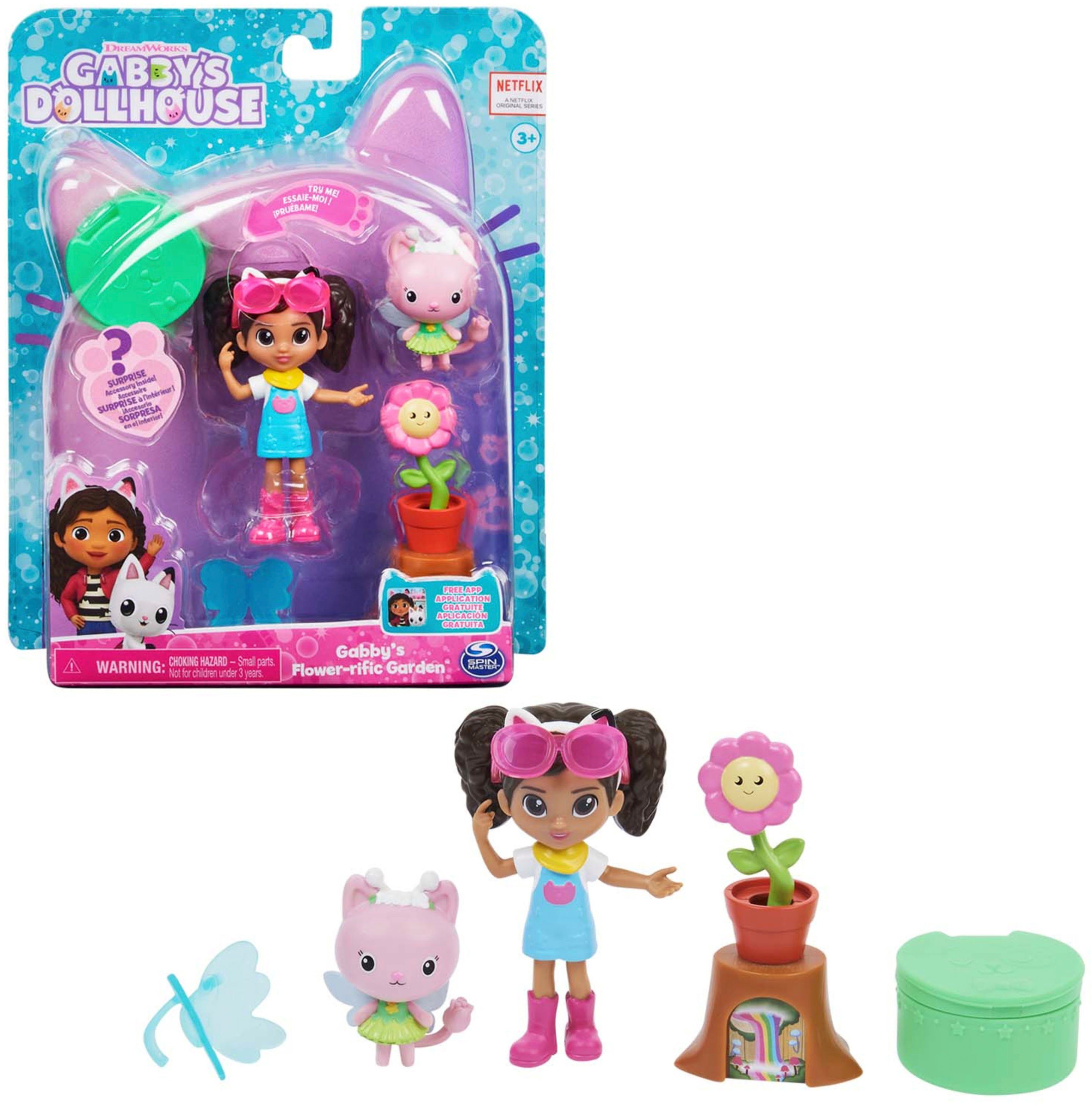 Spin Master Speelwereld Gabby's Dollhouse - CAT-tivity set – tuinset met Kitty Fairy