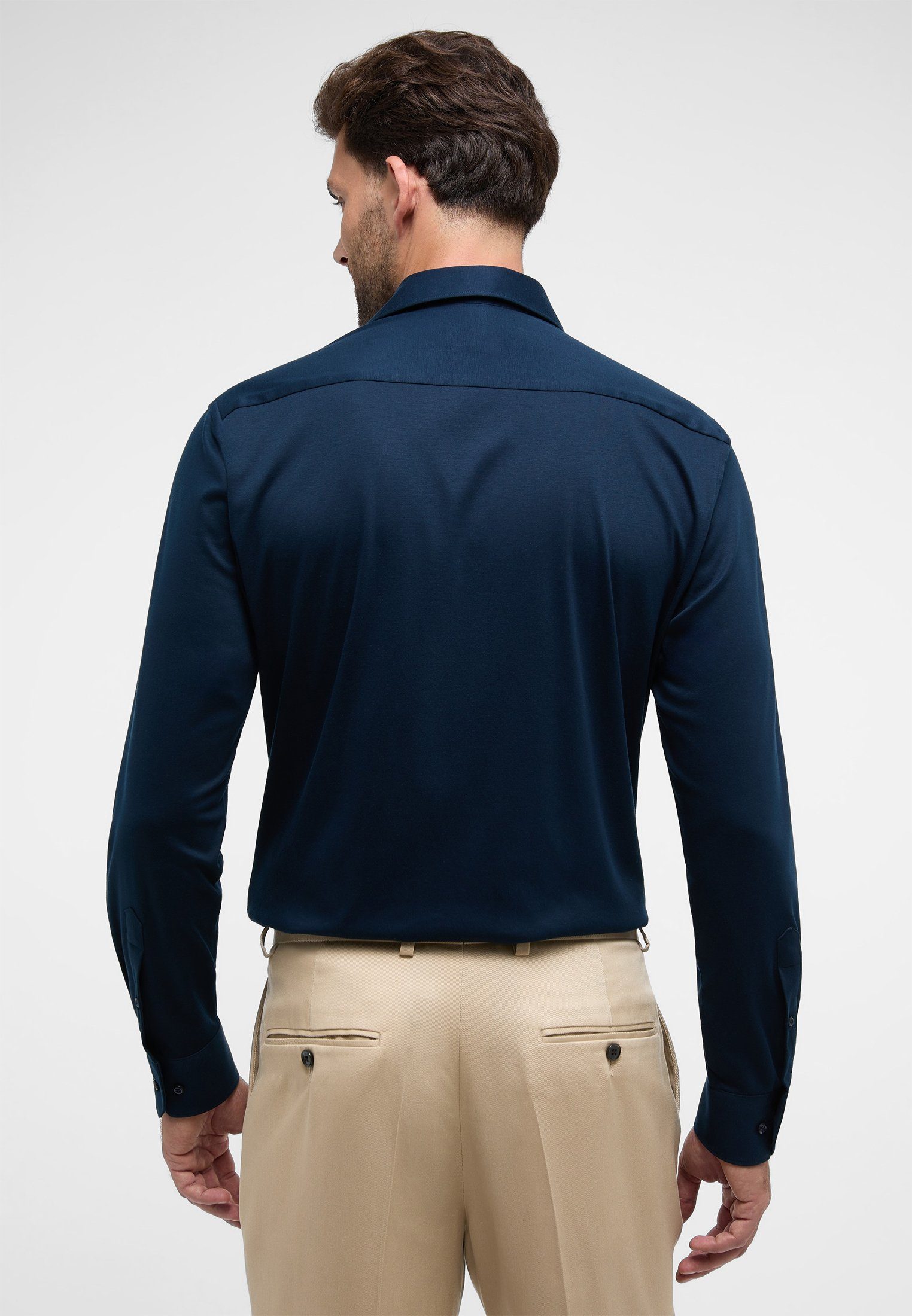 Eterna Overhemd met lange mouwen MODERN FIT NON IRON (strijkvrij)