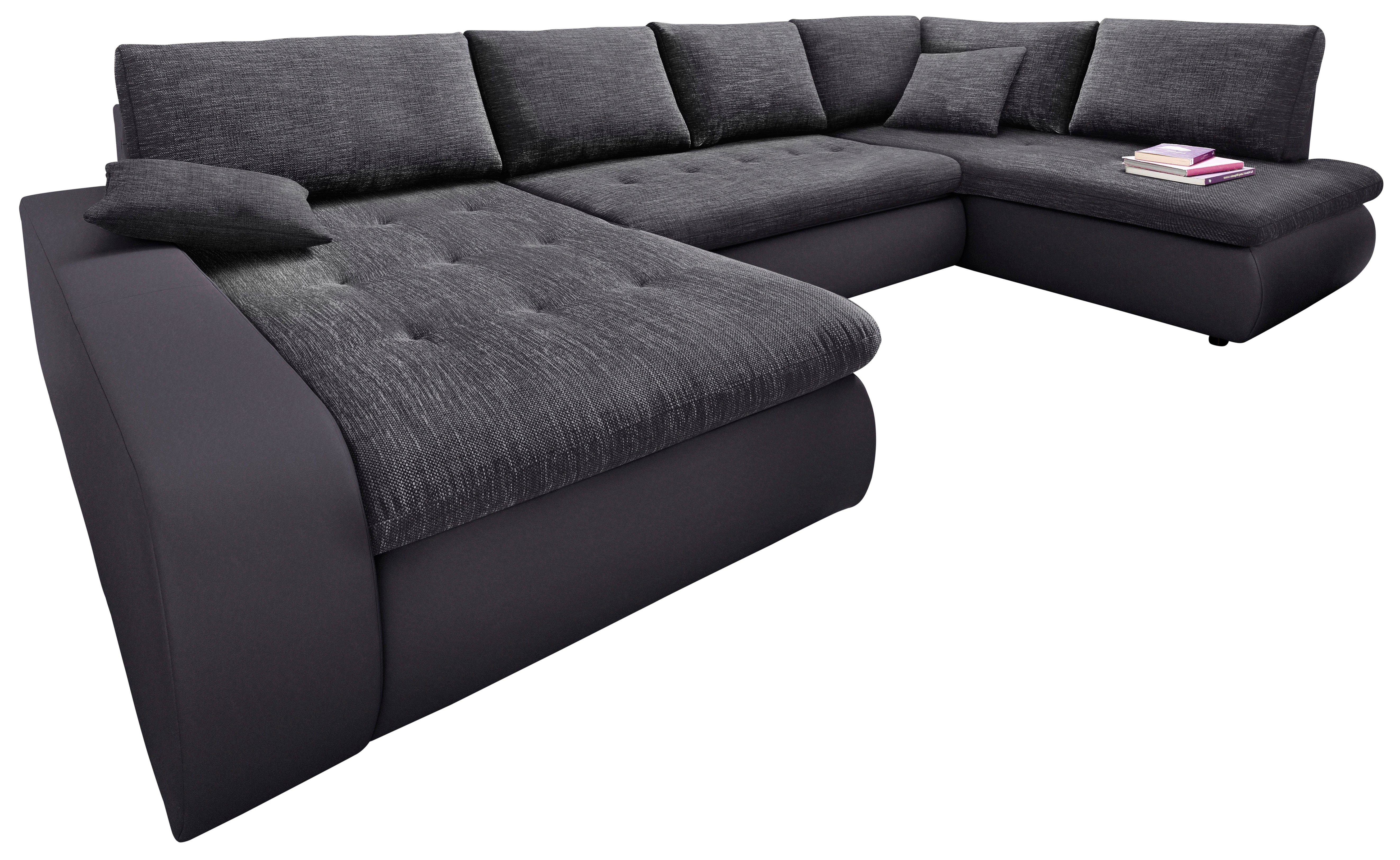 TRENDMANUFAKTUR Zithoek Indie, geweldig zitcomfort, uitgebreide detailafwerking, U-vorm