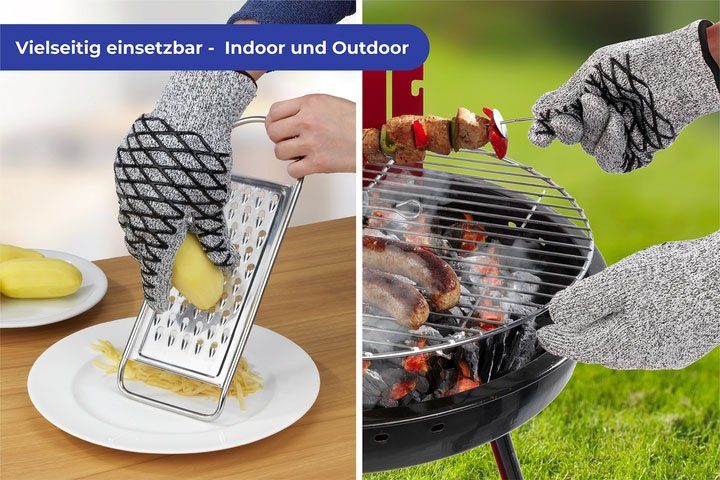 Maximex Ovenhandschoenen 2in1 (set, 2-delig)
